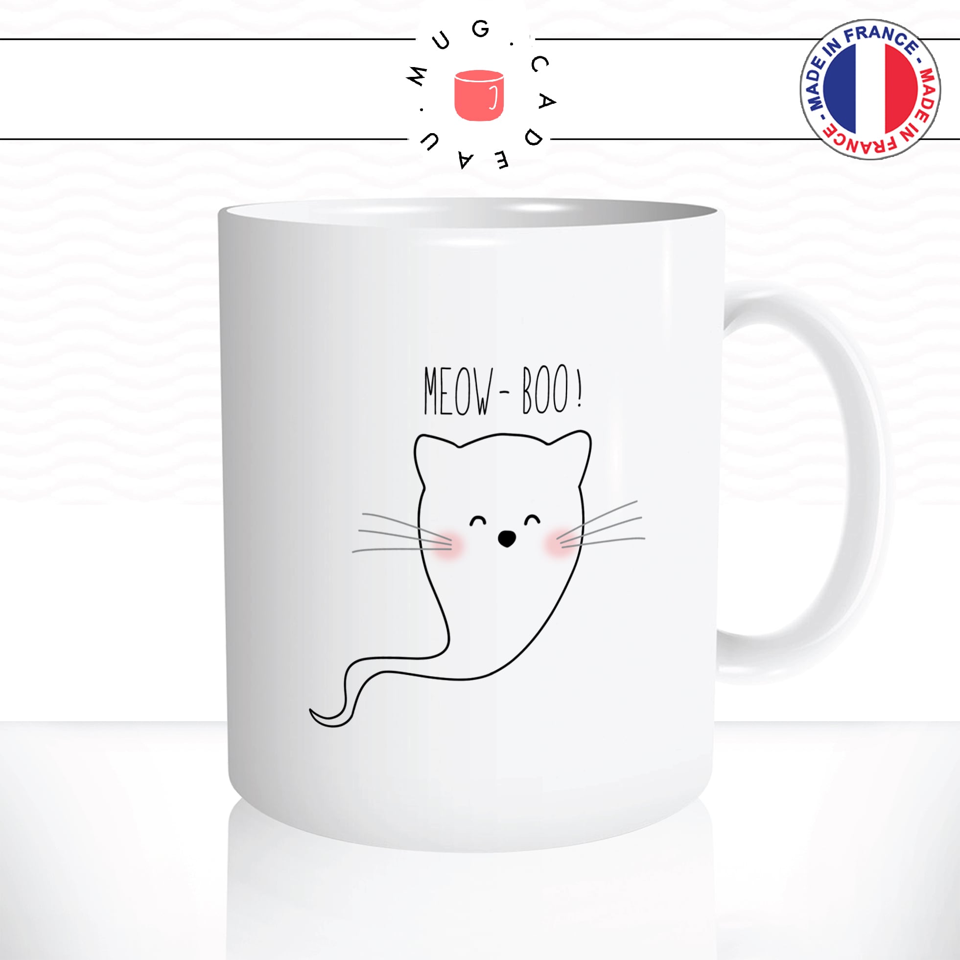 mug-tasse-chat-chaton-blanc-fantome-boo-bouh-miaou-mignon-dessin-animal-cafe-thé-idée-cadeau-original
