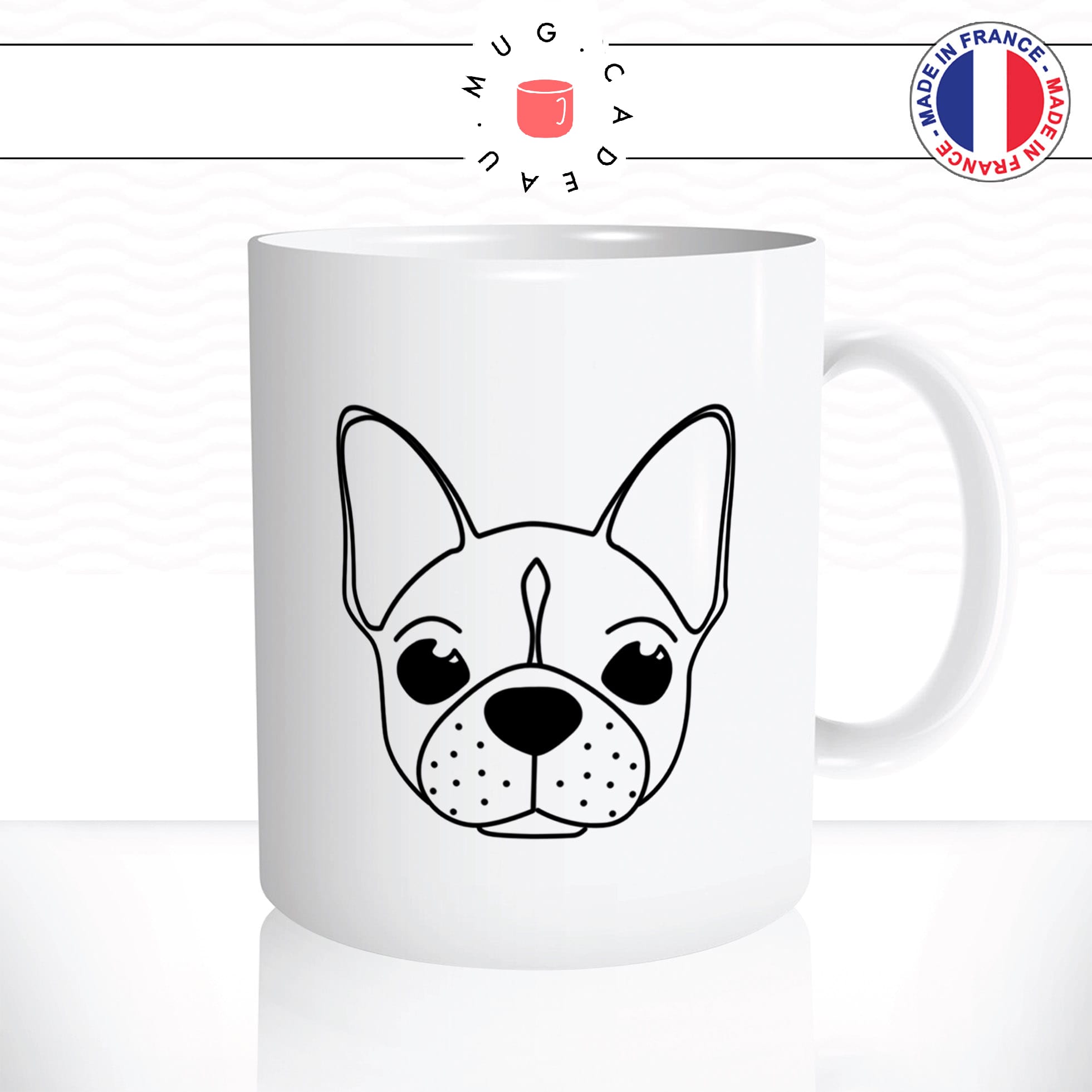 mug-tasse-chien-dog-compagnie-pug-french-buldog-francais-tete-dessin-animal-mignon-enfant-idée-cadeau-personnalisé-original-cafe-thé