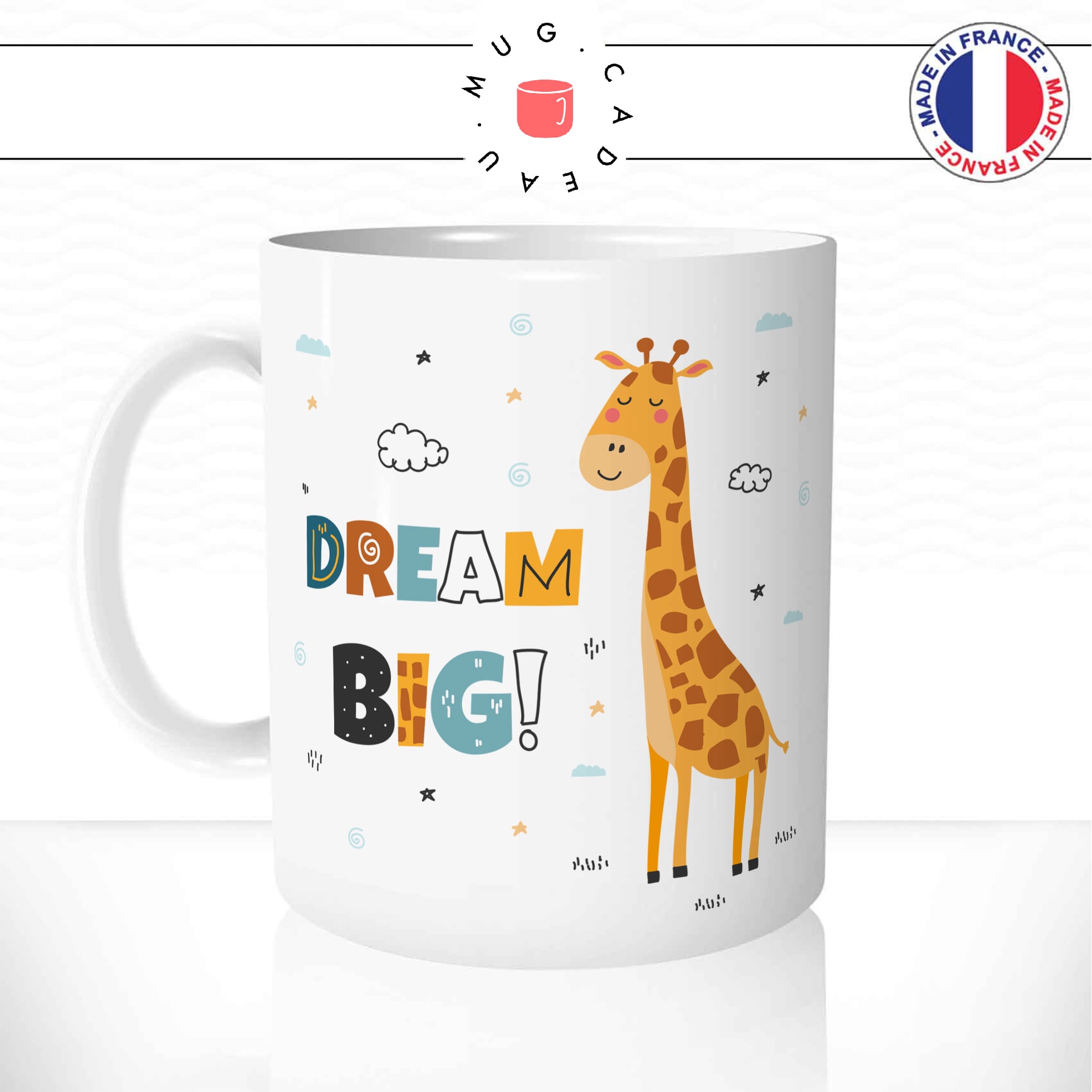 Mug Girafe Dream Big