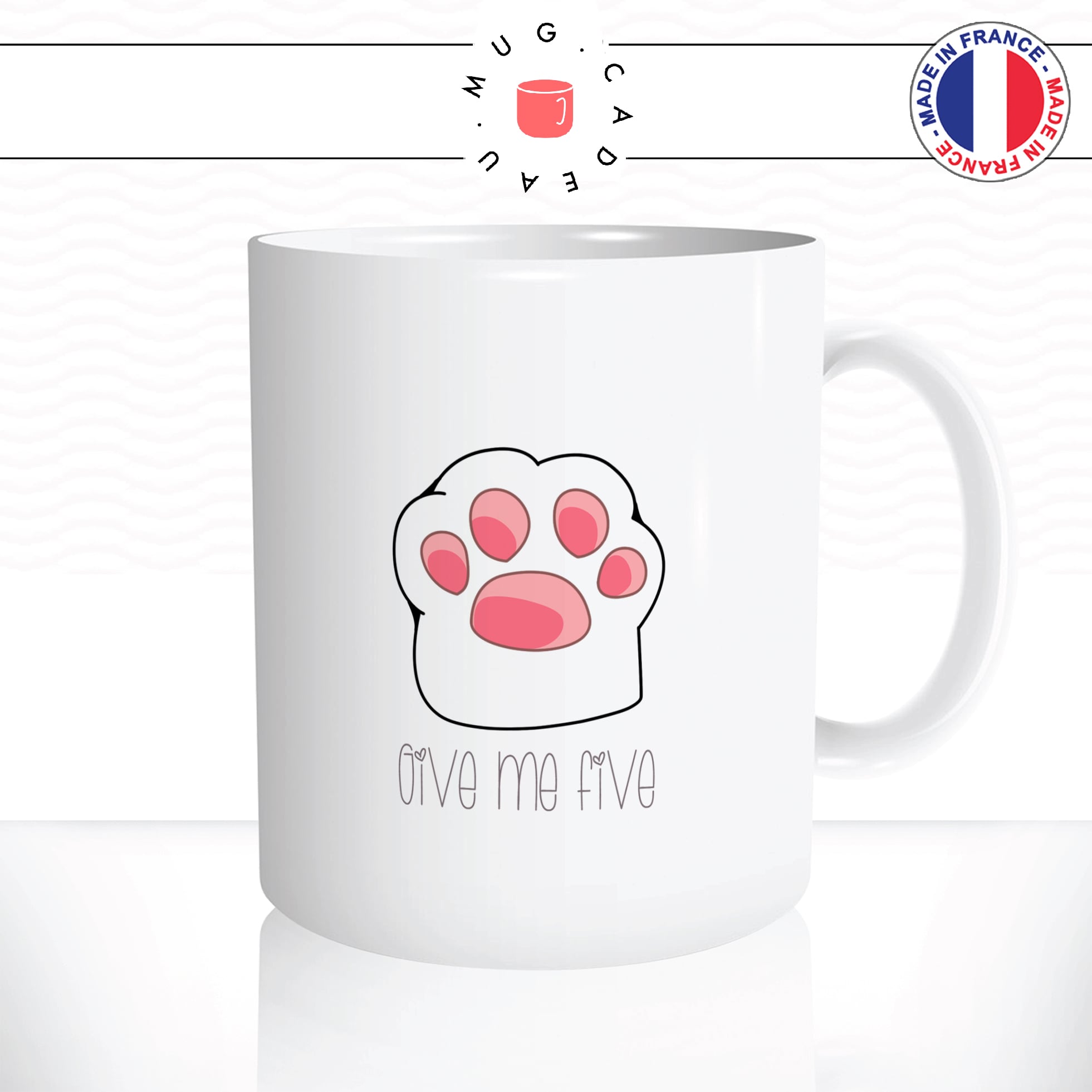 mug-tasse-chat-chaton-blanc-cat-patte-paw-give-me-five-top-la-drole-humour-idee-cadeau-cool-fun-original-personnalisé