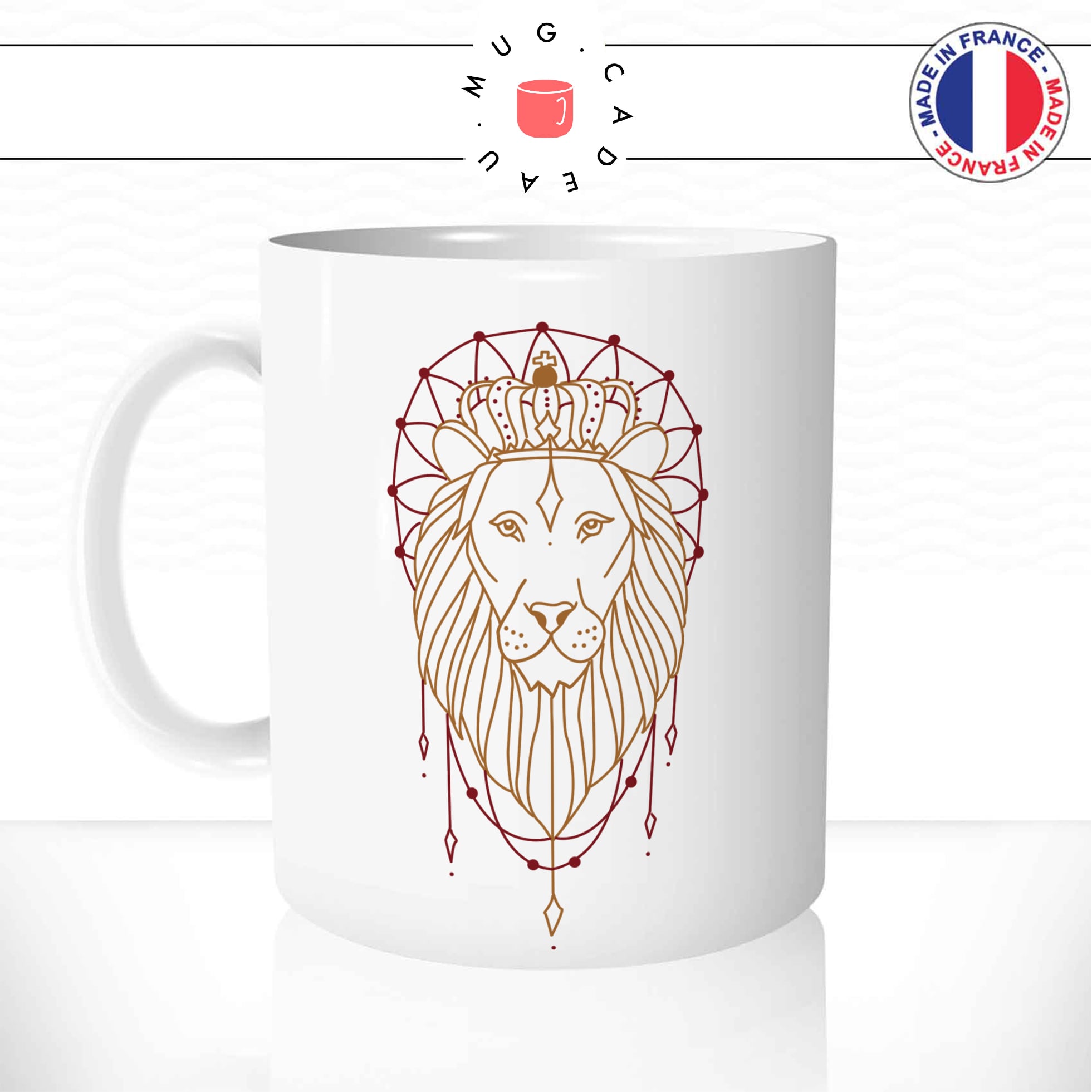 mug-tasse-animal-lion-roi-savanne-origami-couronne-drole-mignon-dessin-cool-fun-mugs-tasses-café-thé-idée-cadeau-original-personnalisé-personnalisable