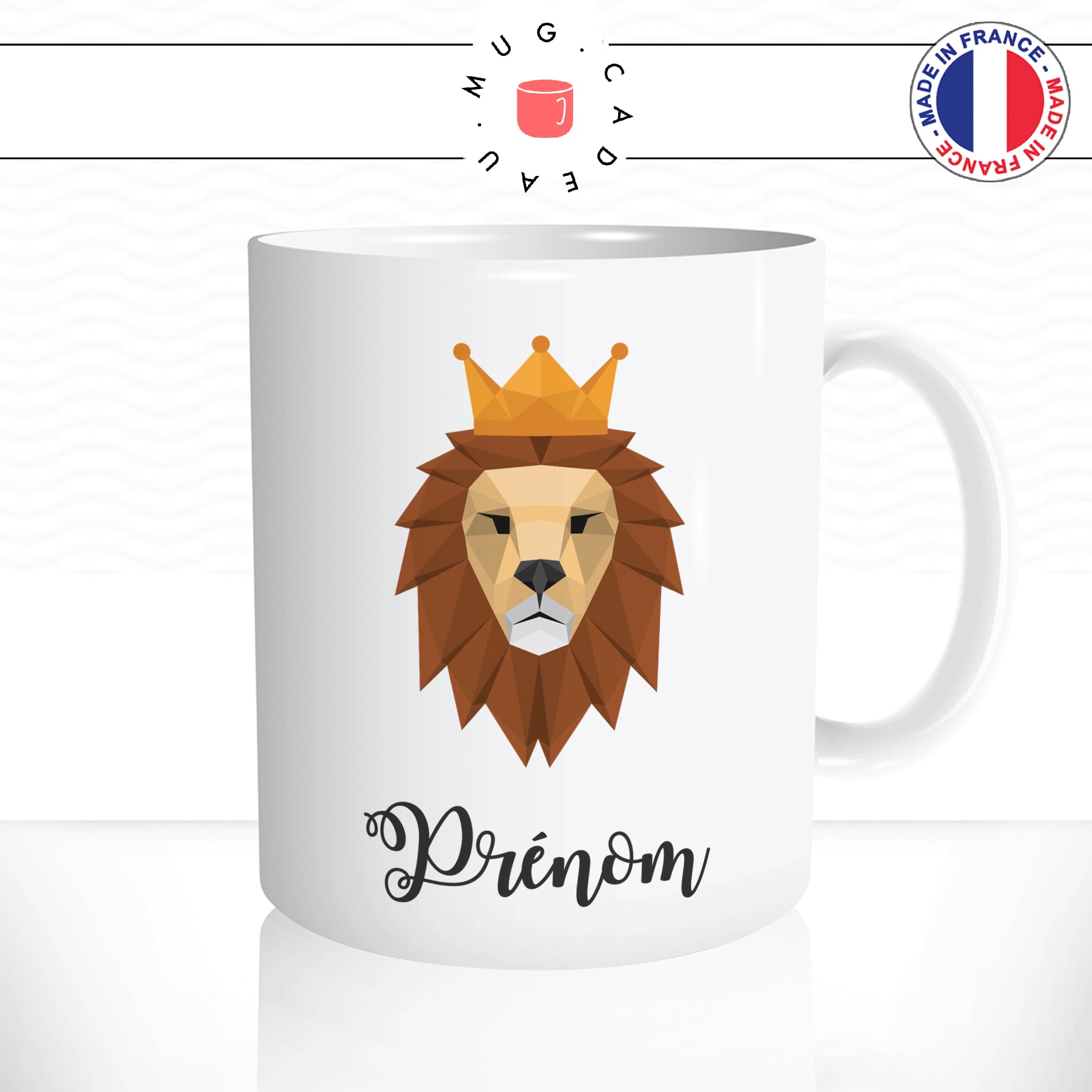 Mug Lion Roi — L hommage puissant à la majesté et au courage naturel main image 0