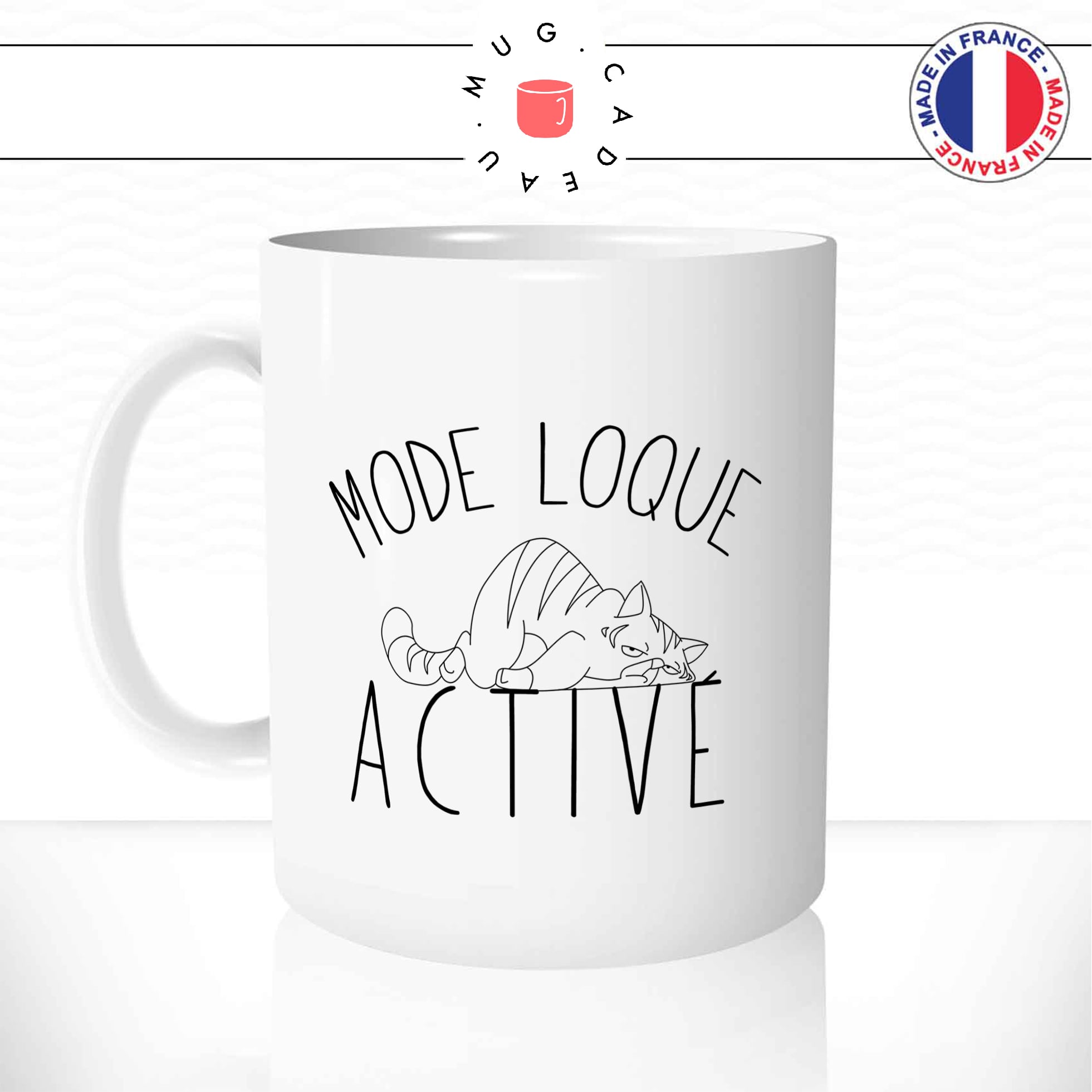 Mug Chat Mode Loque Activé