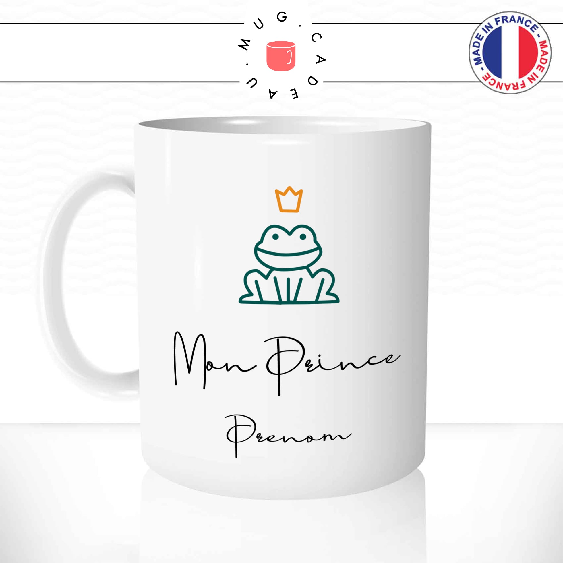 Mug Mon Prince Prénom Personnalisable