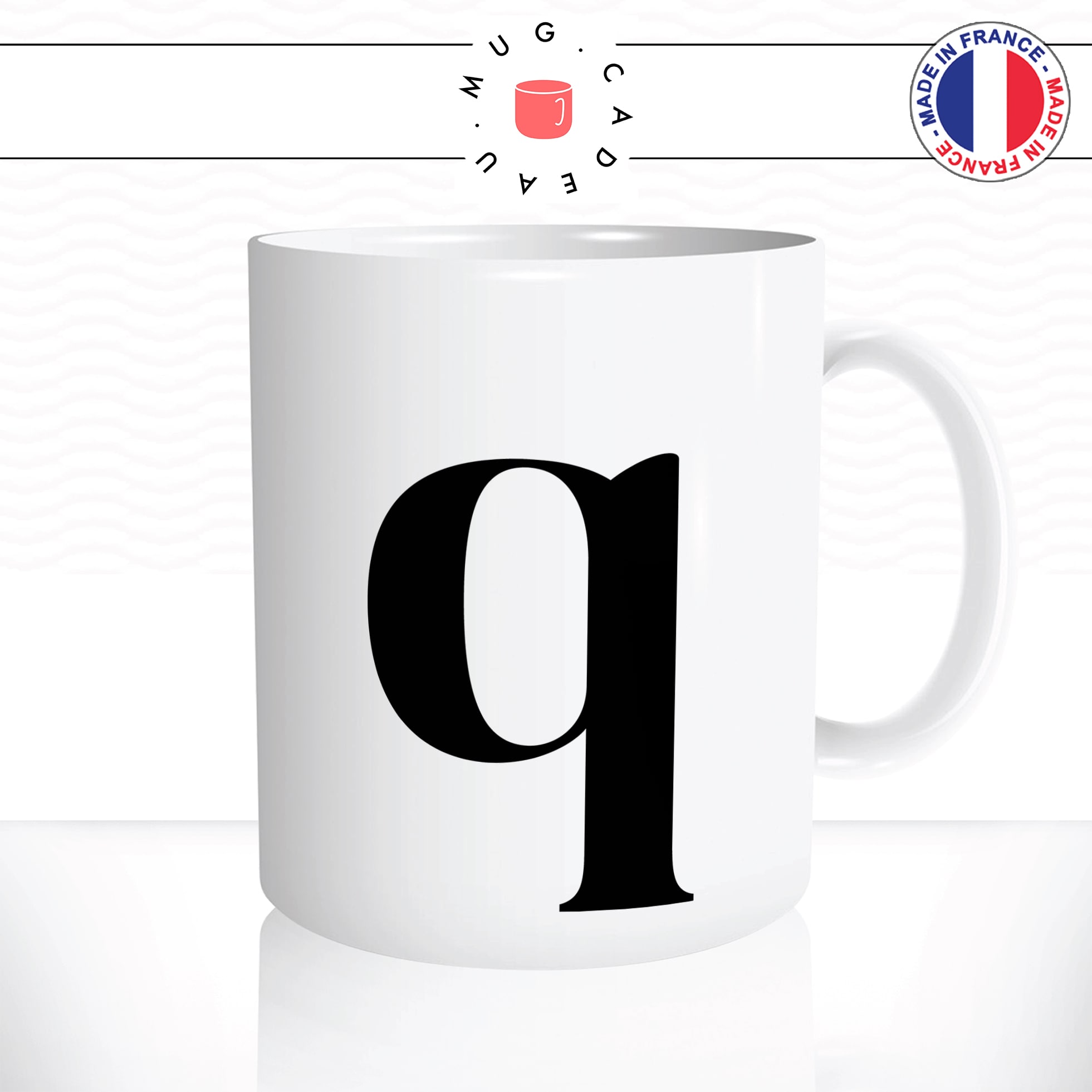 mug-tasse-Q-initiale-alphabet-prenom-nom-calligraphie-majuscule-minuscule-original-café-thé-idée-cadeau-personnalisable-fun
