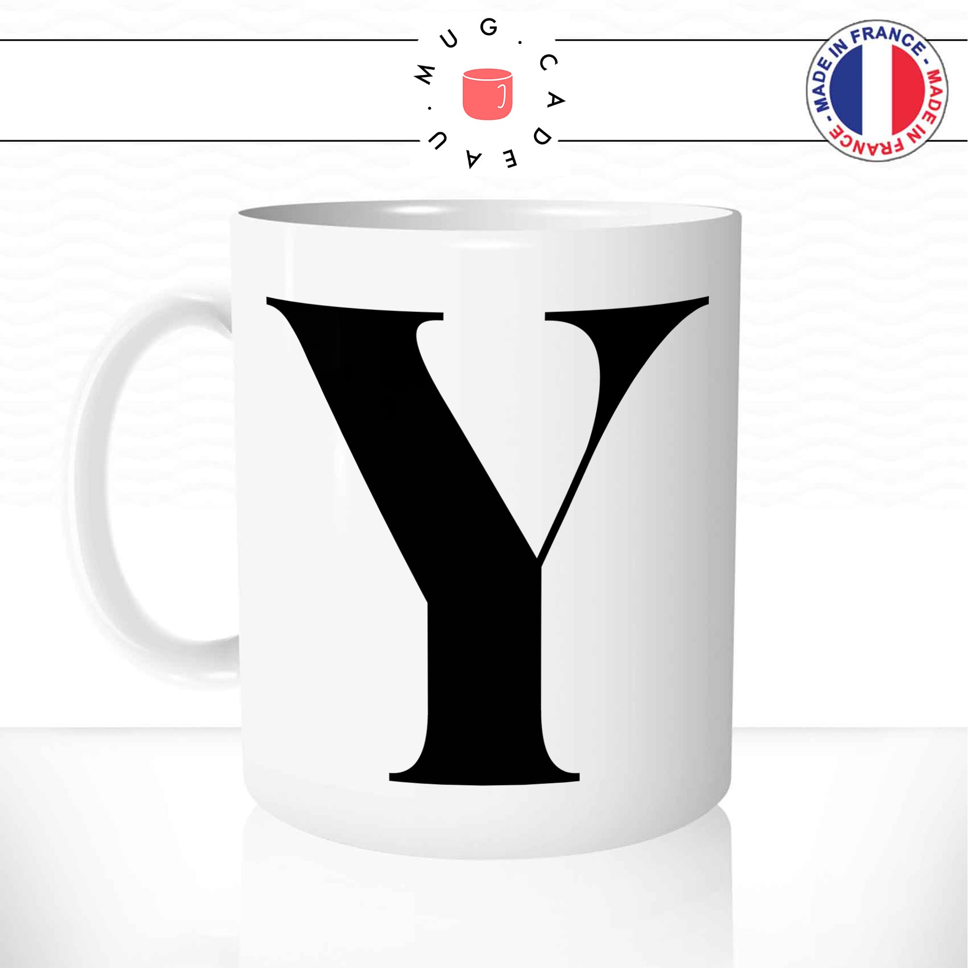 Mug en Céramique - Prénom avec Initiale – T-French