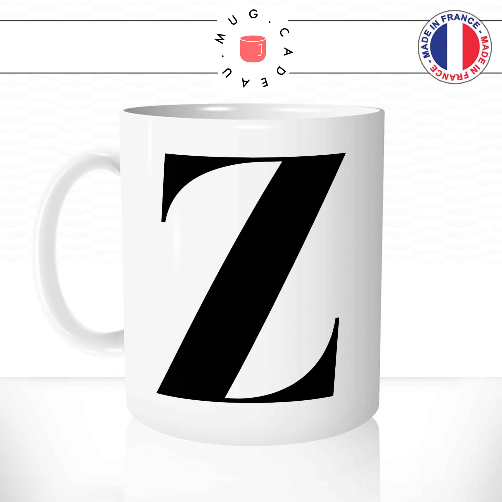 Mug Z Initiale de Prénom