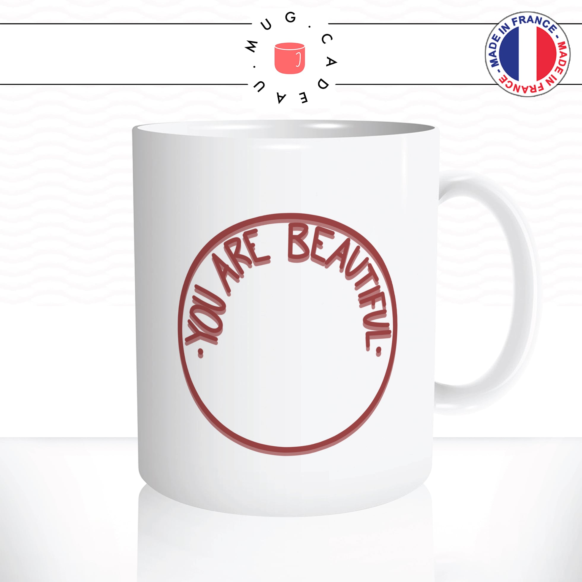 mug-tasse-you-are-beautiful-femme-rose-belle-jolie-humour-café-thé-idée-cadeau-original-personnalisable2-min