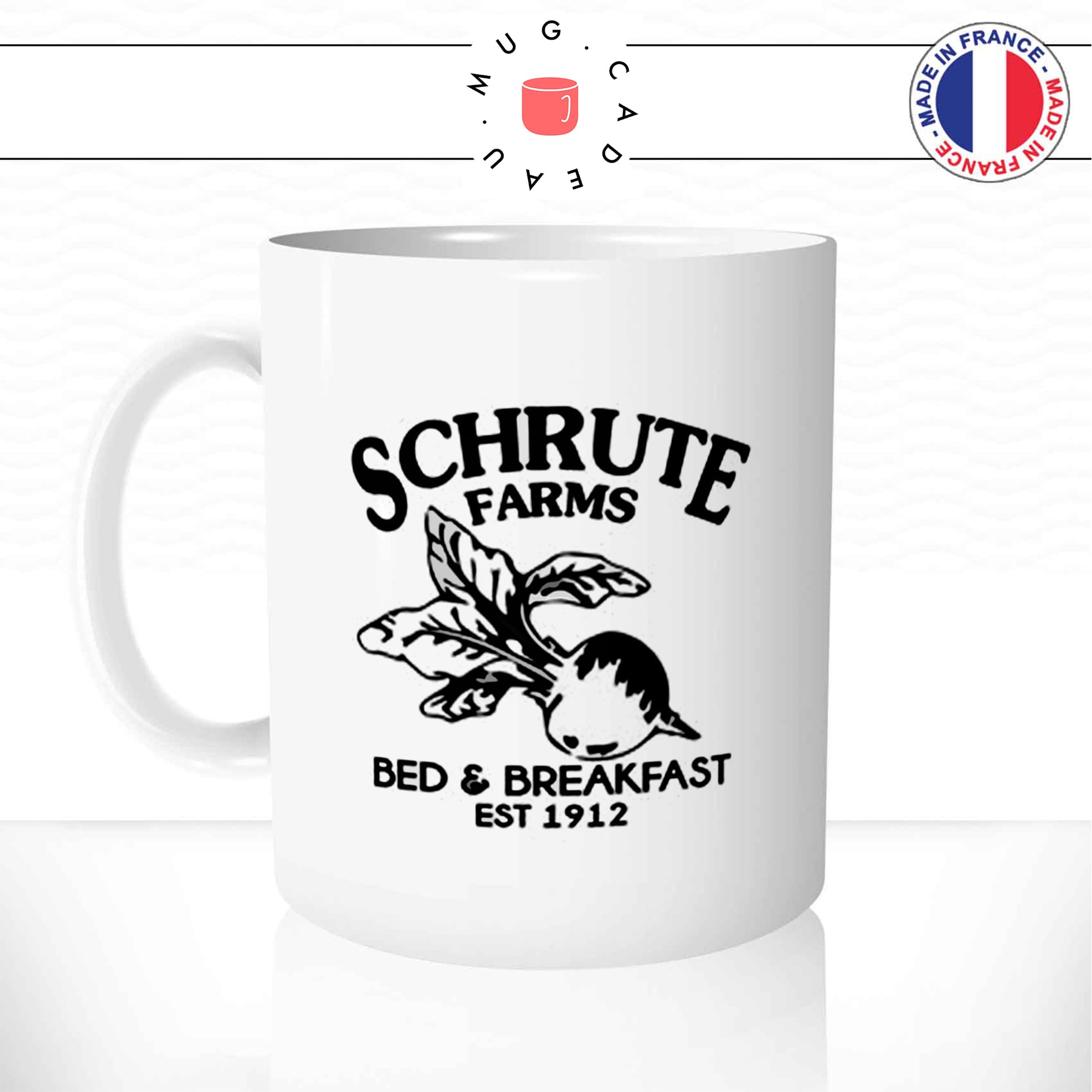 Mug Schrute Farms Logo
