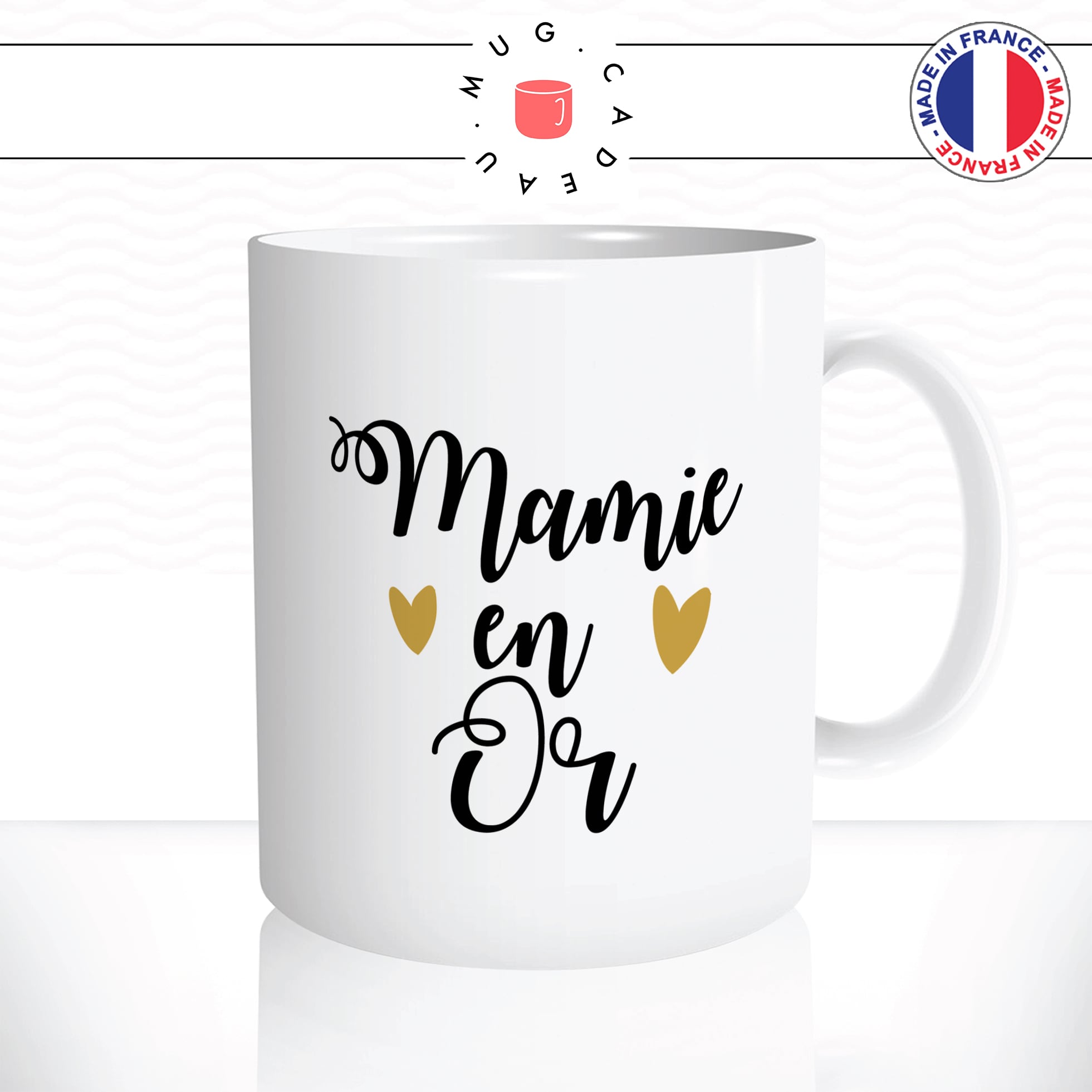 Mug Mamie Mamie, Tu Es Le Sourire De Ma Vie Imprimé En France