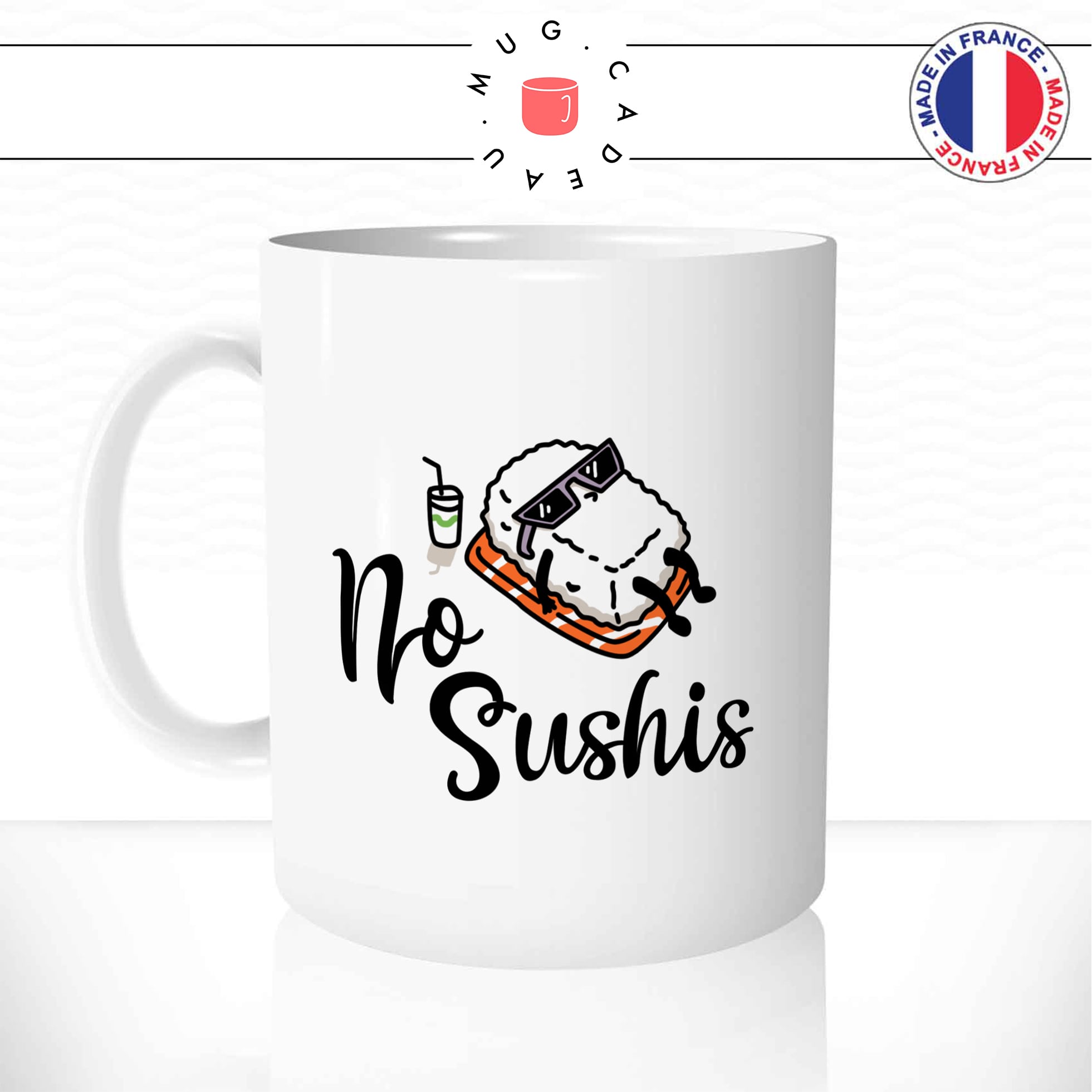 mug-tasse-no-sushis-maki-plage-vacances-lunettes-soleil-japonais-offrir-fun-humour-idée-cadeau-original-personnalisée-min