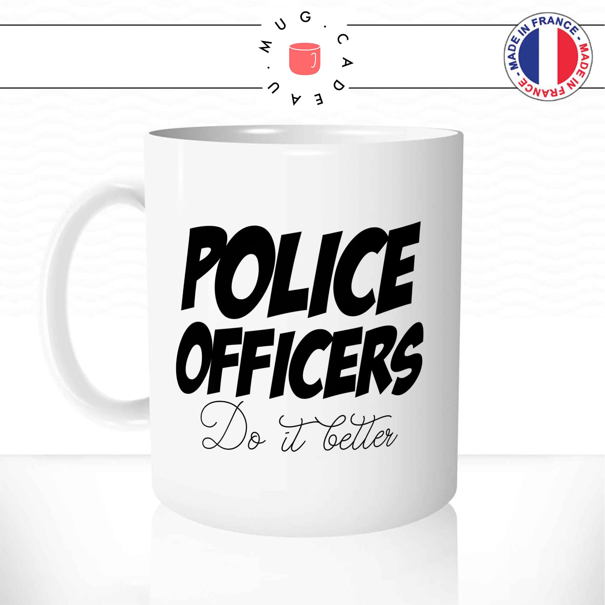 Mug Police Officers