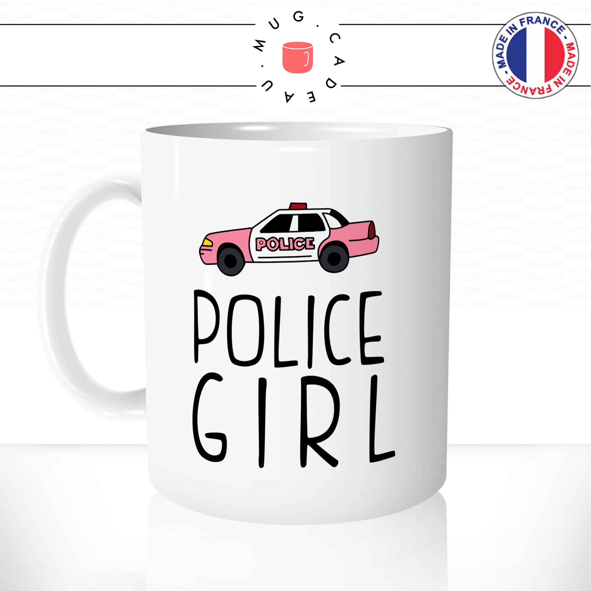 Mug Police Girl