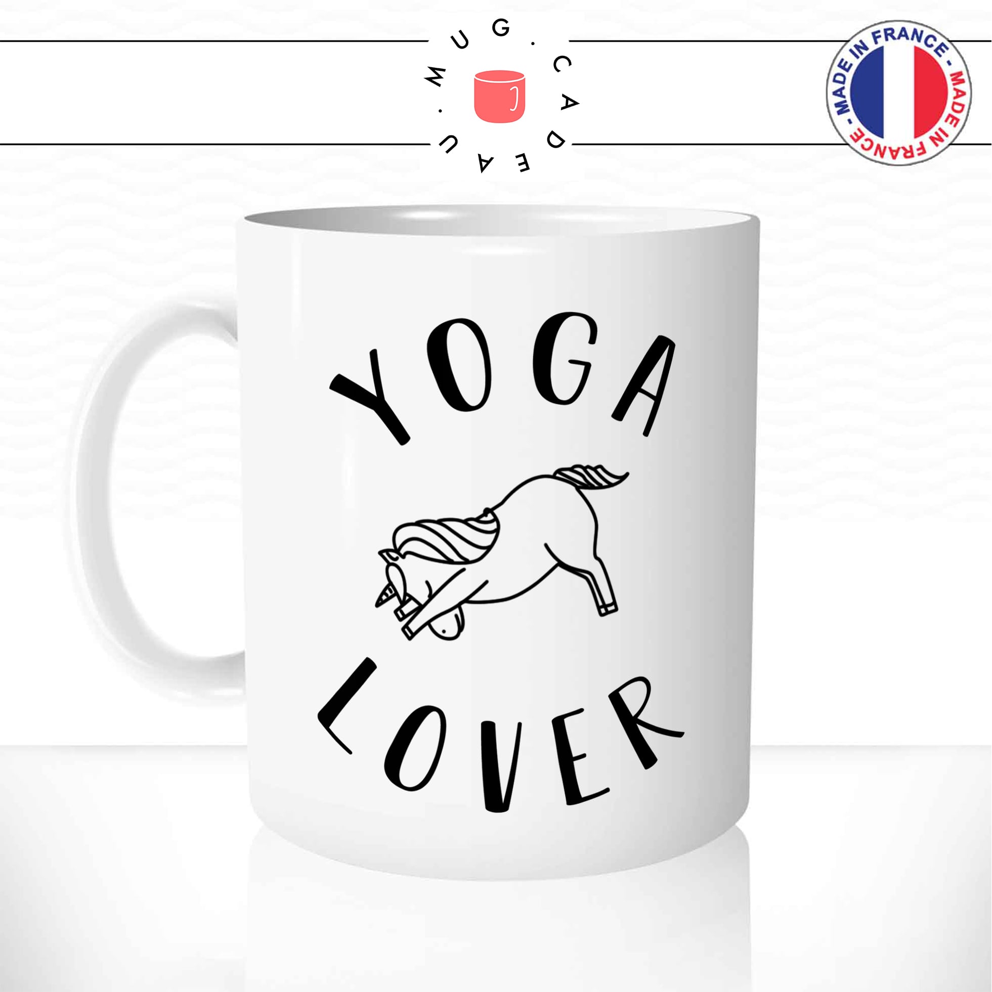 Mug Yoga Lover Licorne