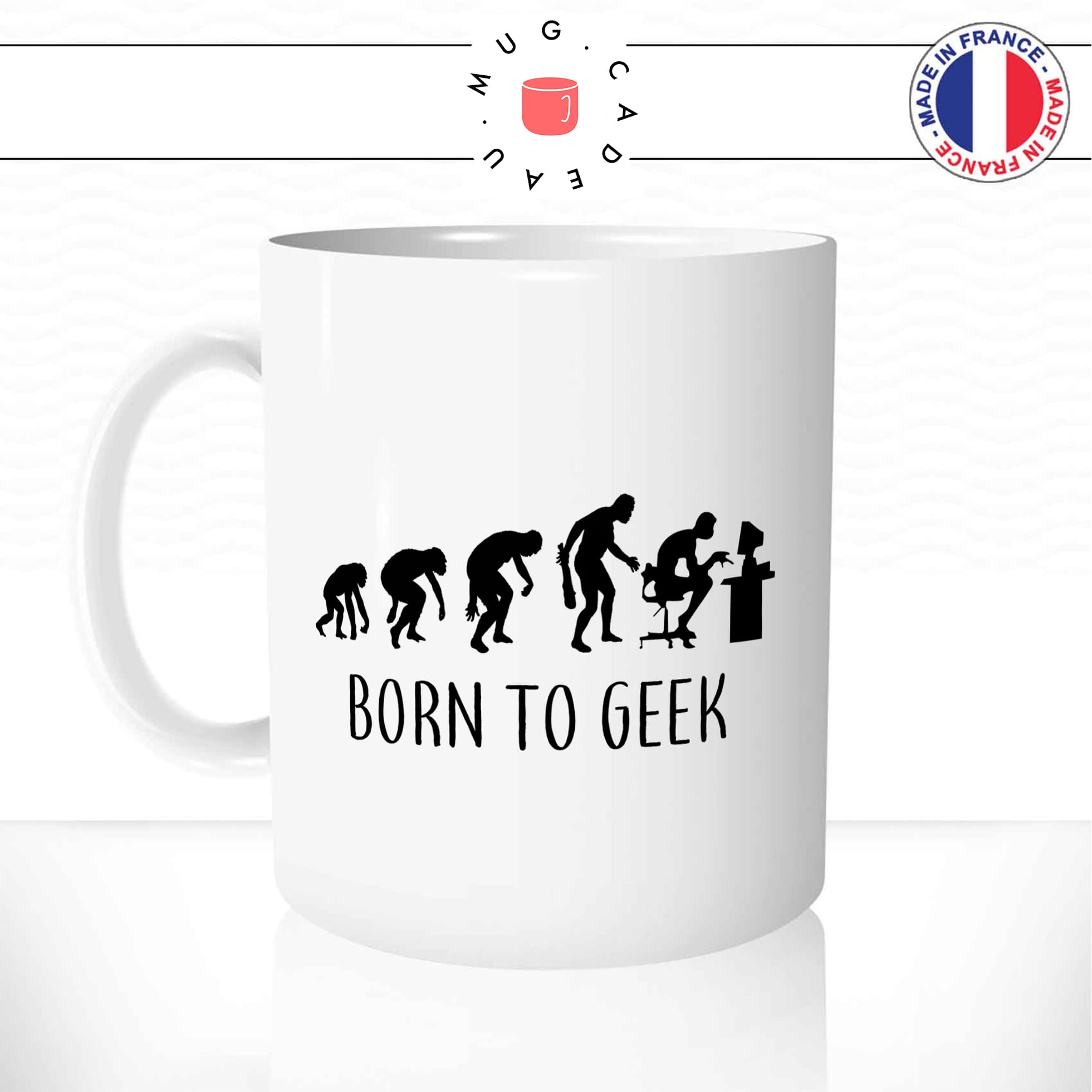 Mug Born To Geek
