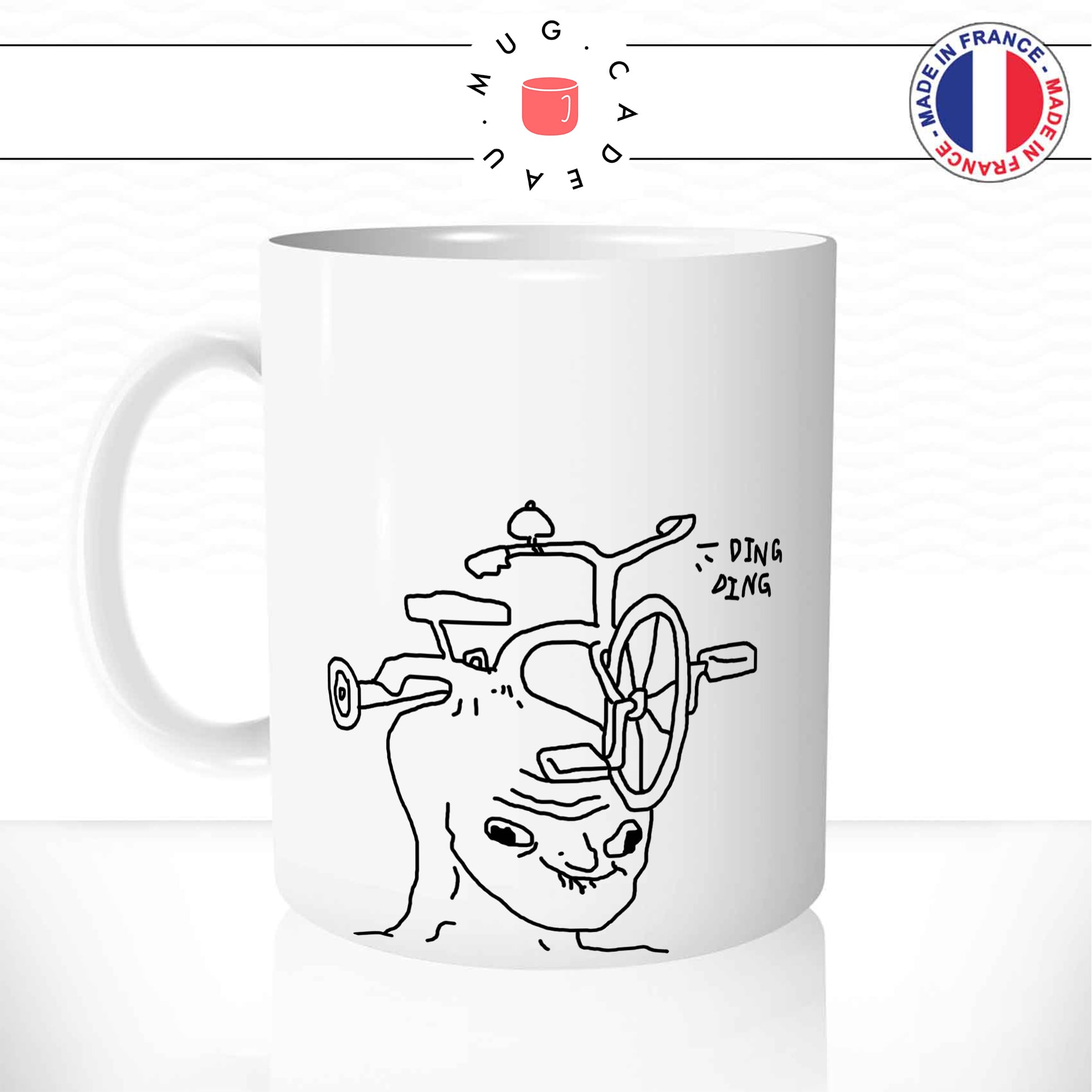 ⇒ Mug Breton - Tasse humoristique Bretonne Fesses Noz