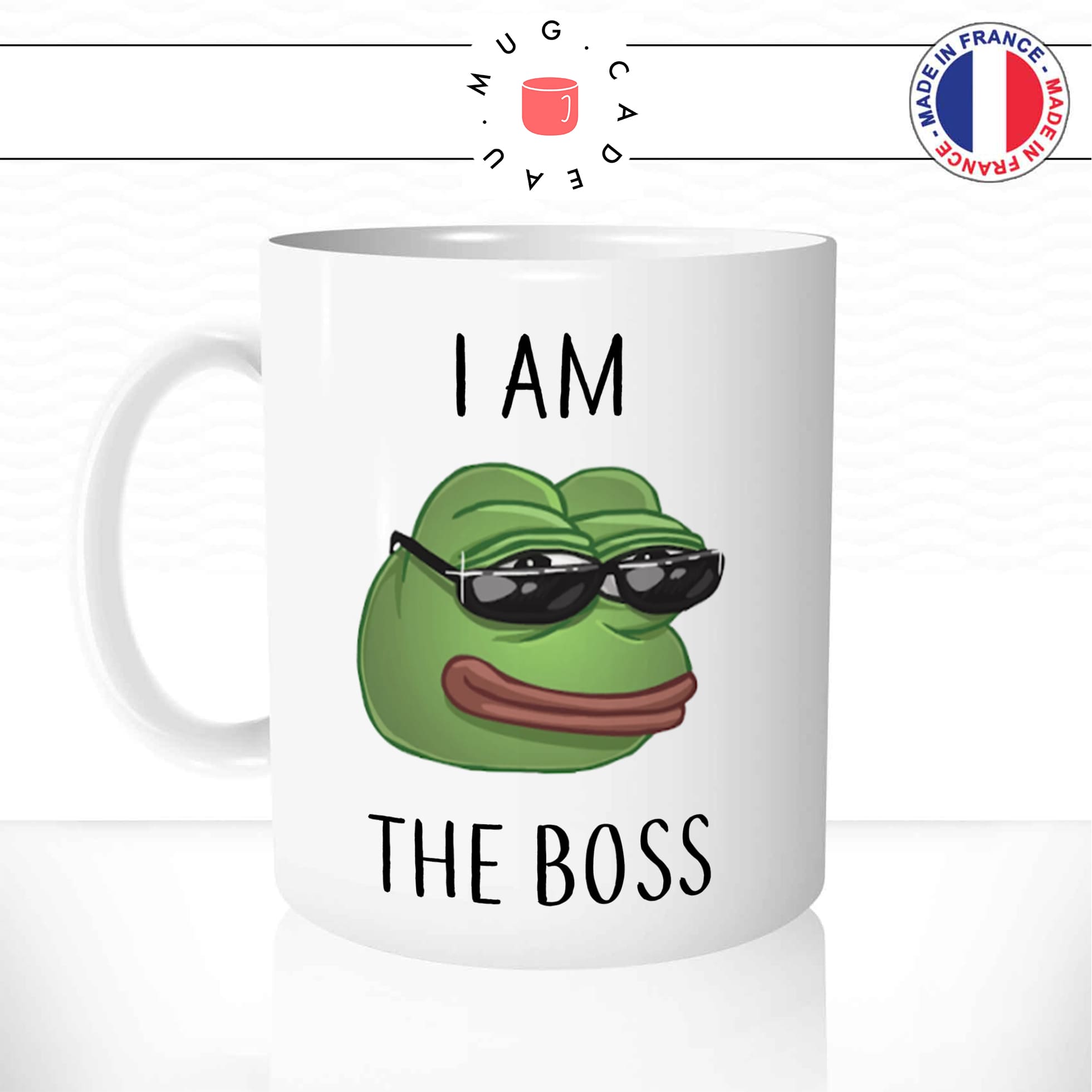 Mug Pepe I Am The Boss