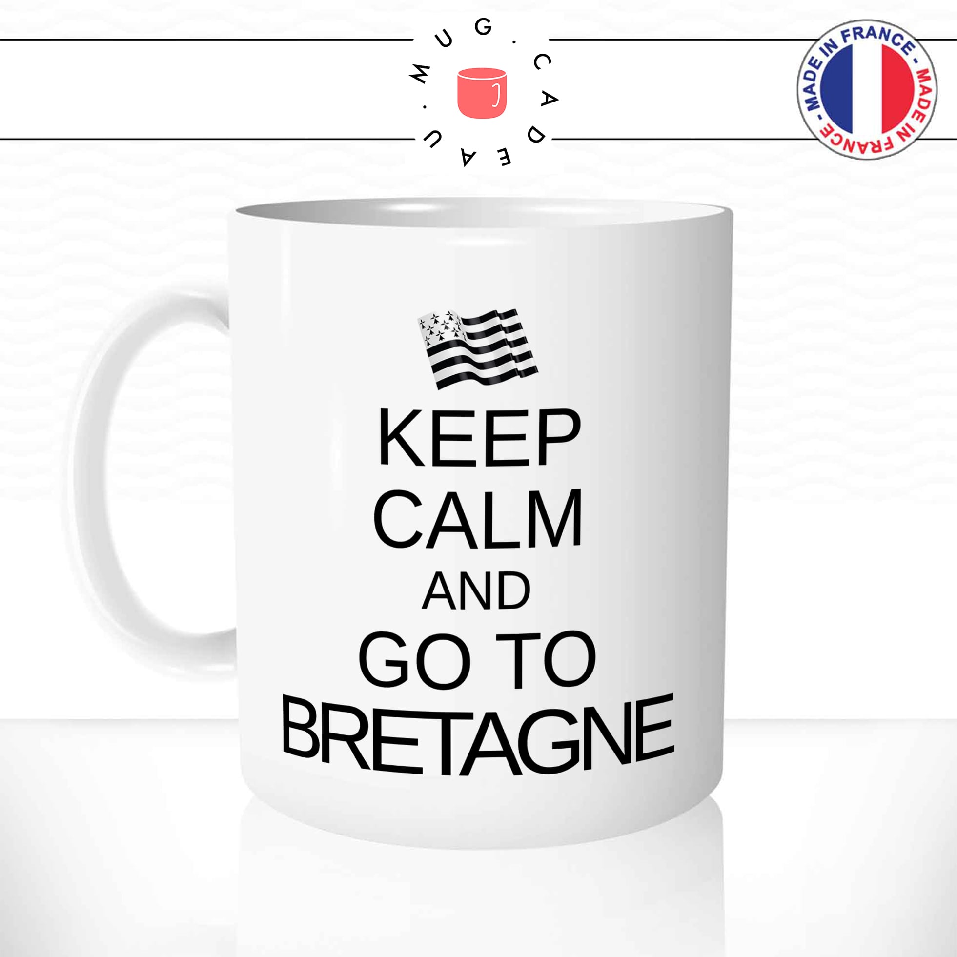 Mug Keep Calm And Go To Bretagne