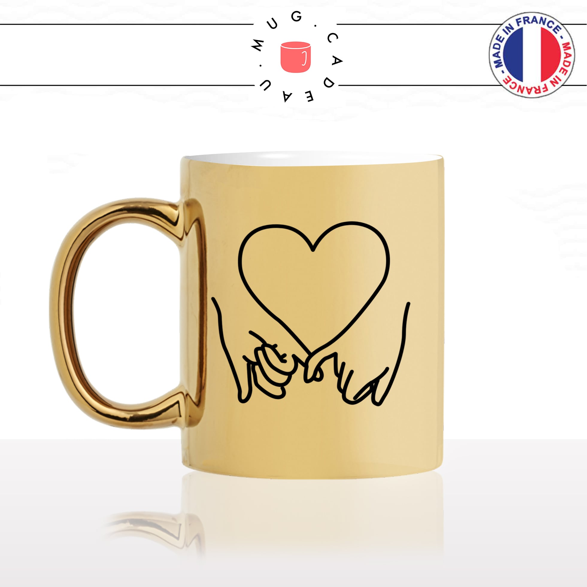 Mug-nounou d'amour mini coeur
