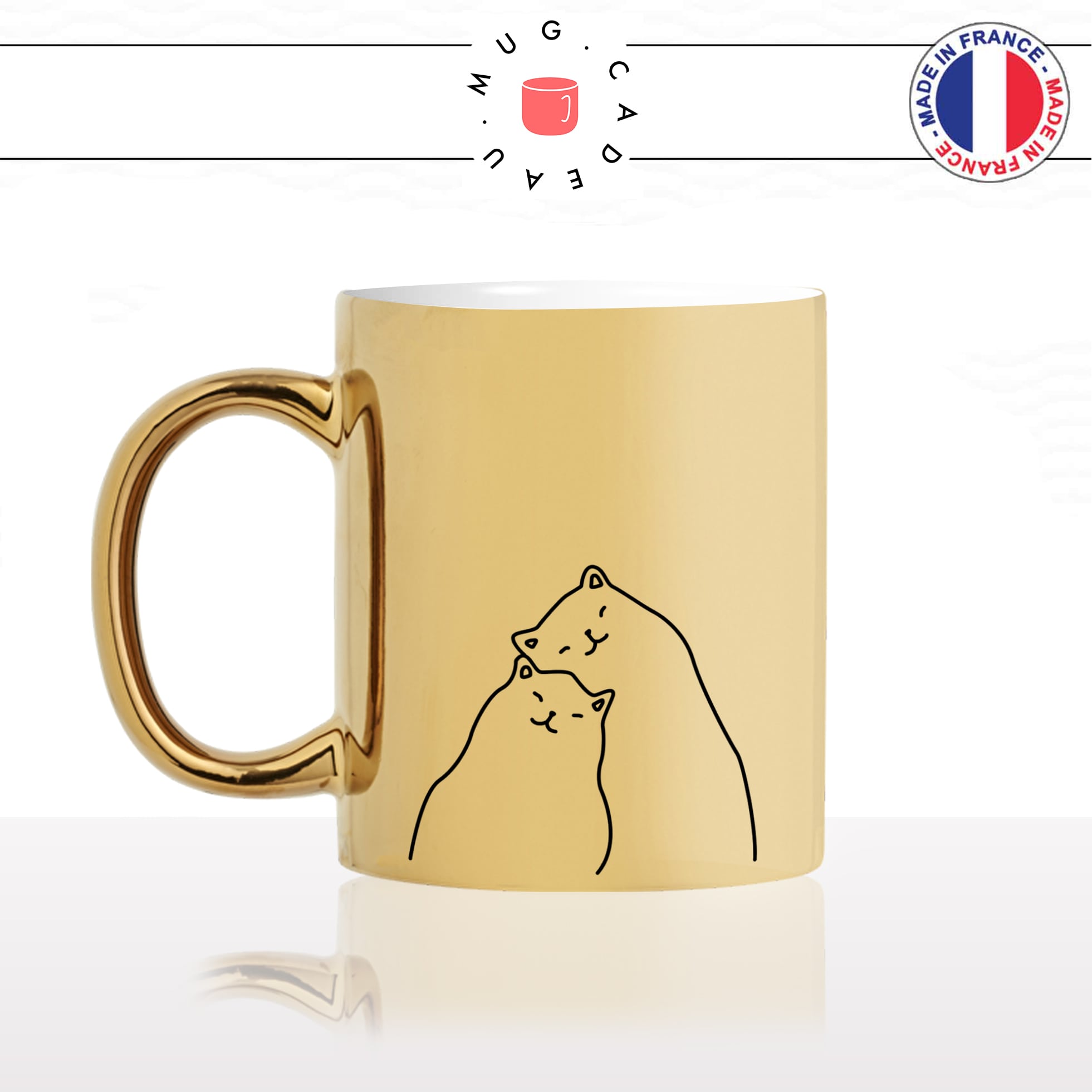 mug-tasse-or-doré-amoureux-couple-amour-chats-mignon-animal-chaton-dessin-noir-fun-café-thé-idée-cadeau-original-personnalisé-gold-min