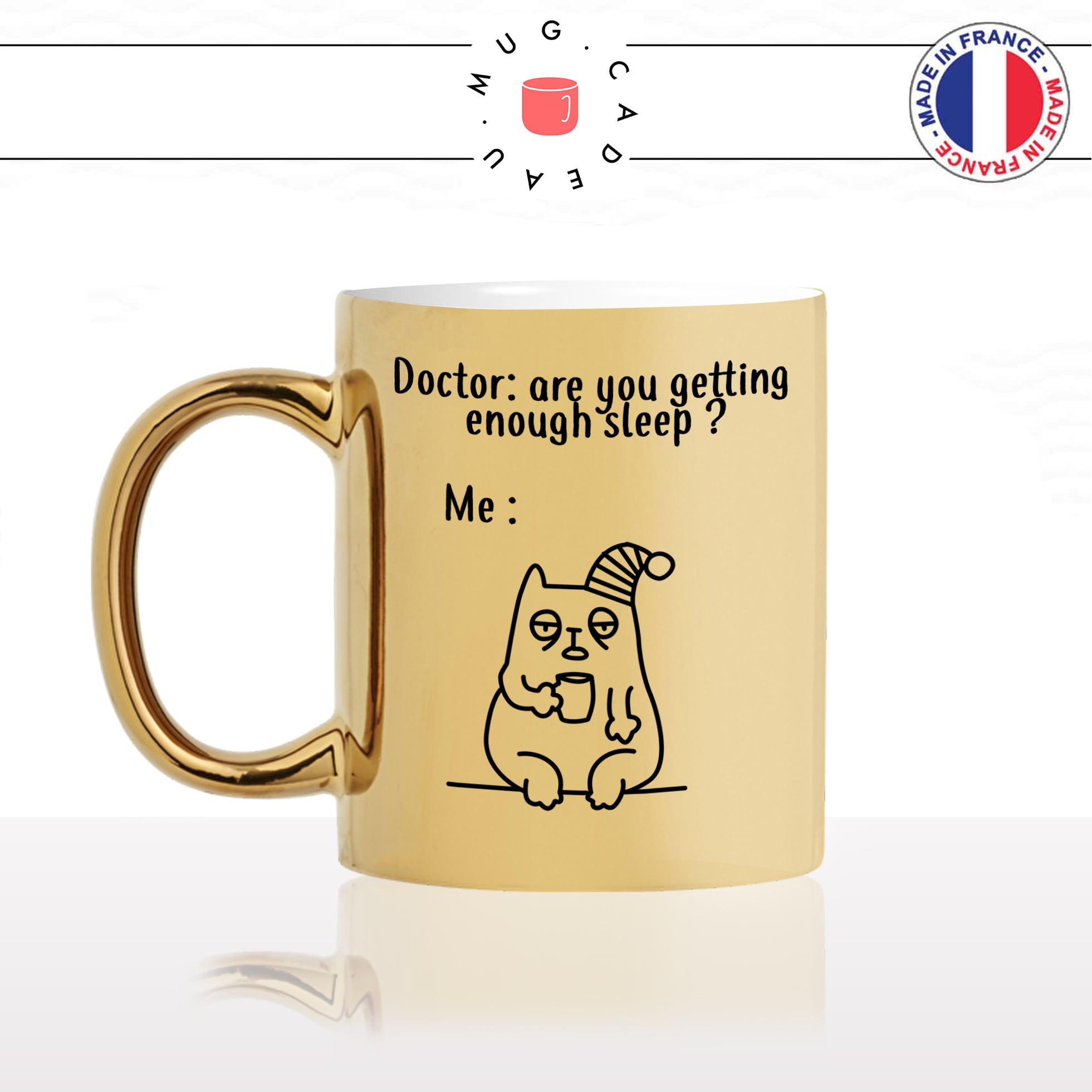 mug-tasse-or-doré-fatigué-dormir-reveil-matin-chat-chats-animal-chaton-dessin-noir-fun-café-thé-idée-cadeau-original-personnalisable-gold-min