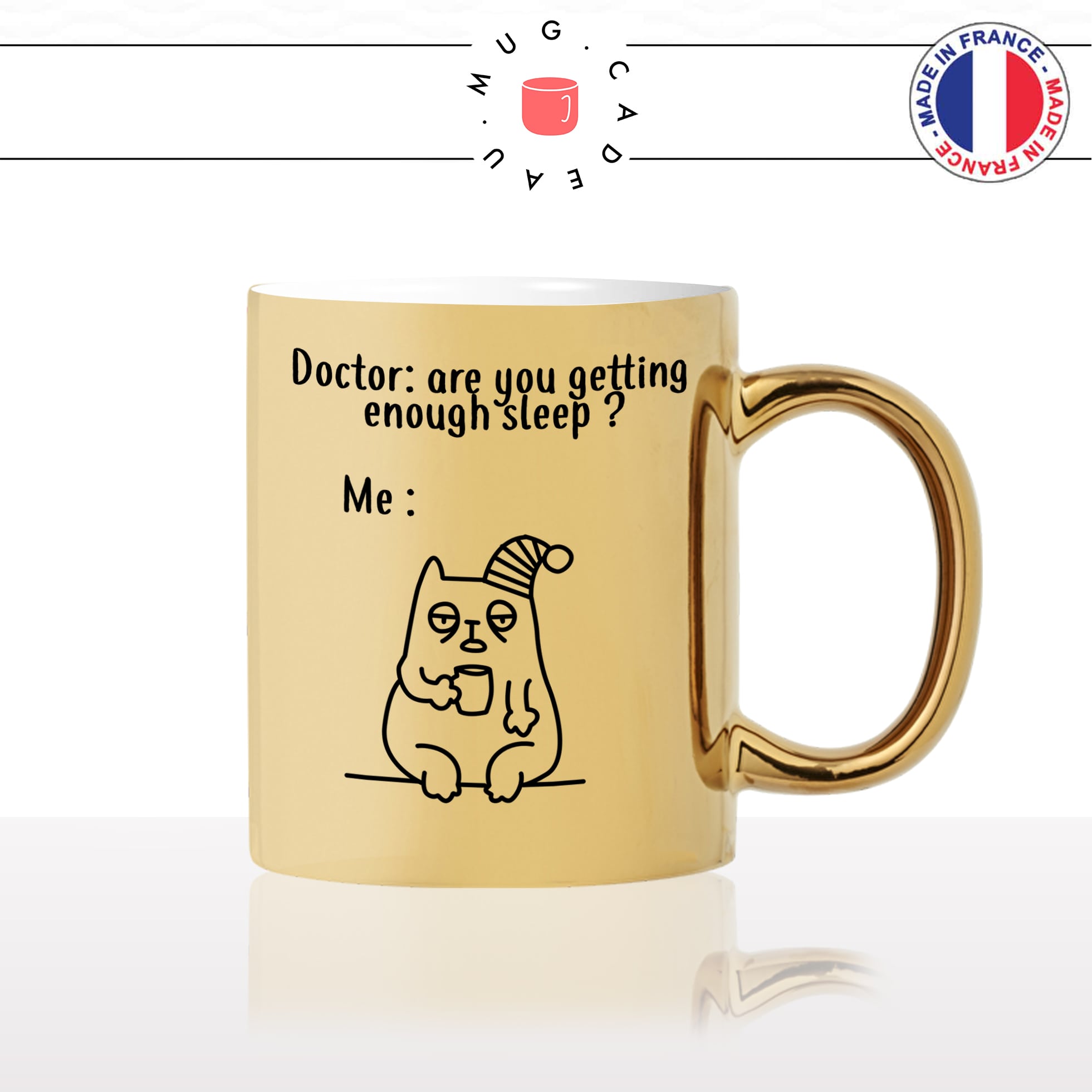 mug-tasse-or-doré-fatigué-dormir-reveil-matin-chat-chats-animal-chaton-dessin-noir-fun-café-thé-idée-cadeau-original-personnalisable-gold2-min