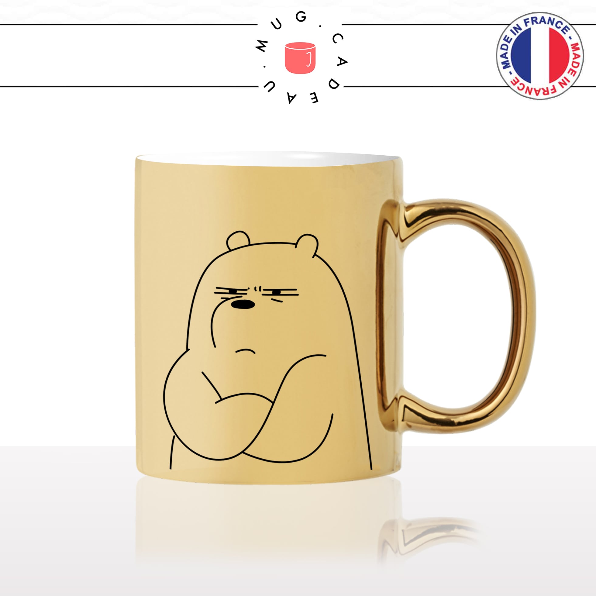 mug-tasse-or-doré-ours-pas-content-grognon-dessin-drole-mignon-animal-noir-fun-café-thé-idée-cadeau-original-personnalisé-gold2-min