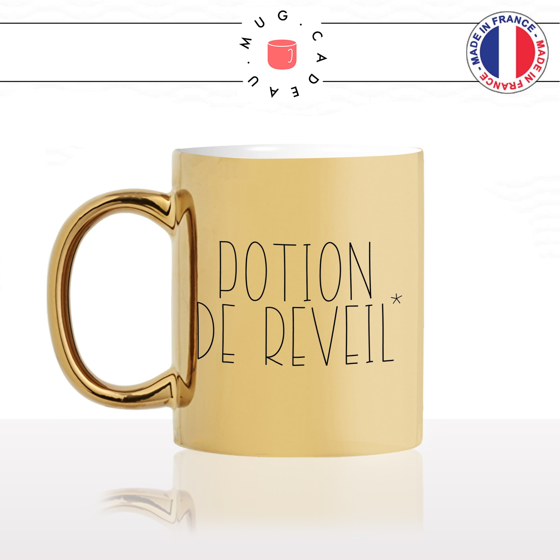mug-tasse-doré-or-gold-potion-de-reveil-coffee-collegue-accro-cafeine-travail-copine-cool-humour-fun-idée-cadeau-personnalisé-café-thé-min