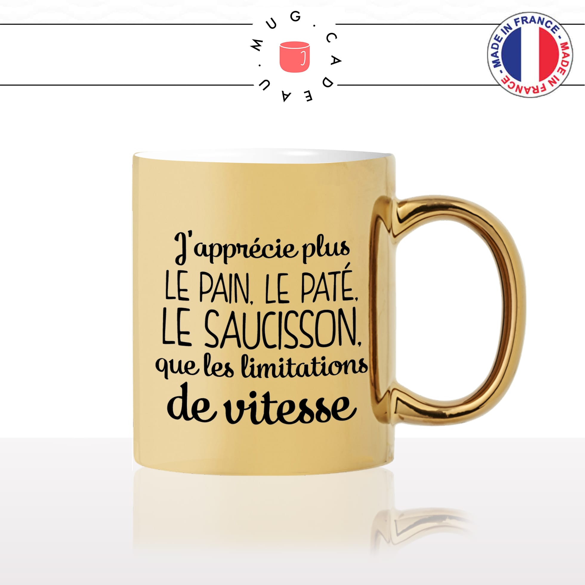 Mug Pain Pate Saucisson Citations Droles Mug Cadeau