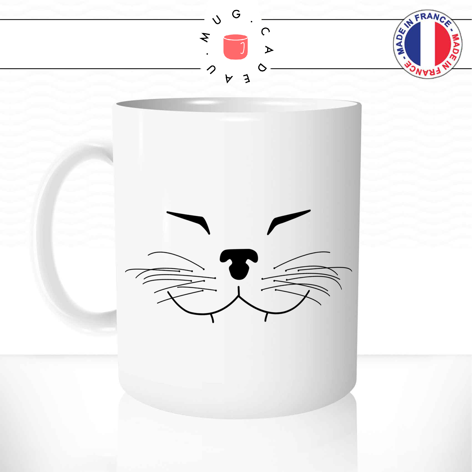 mug-tasse-ref32-chat-noir-tete-moustache-content-sourire-cafe-the-mugs-tasses-personnalise-anse-gauche