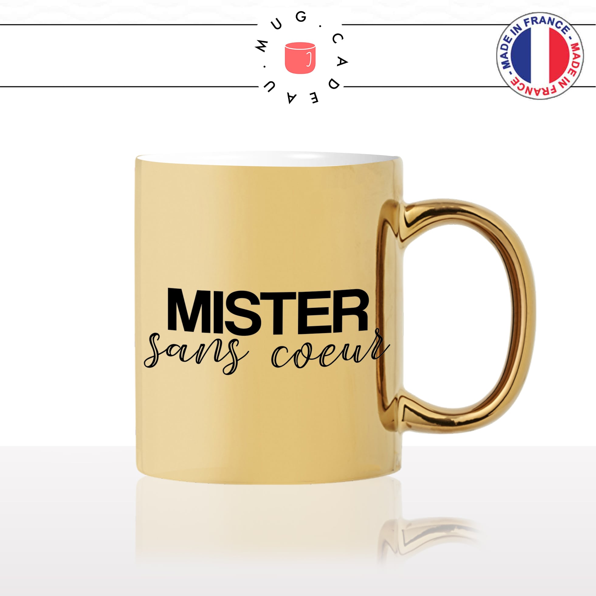 mug-tasse-doré-or-gold-misster-sans-coeur-célibataire-femme-homme-couple-mec-cool-humour-fun-idée-cadeau-personnalisé-café-thé2-min