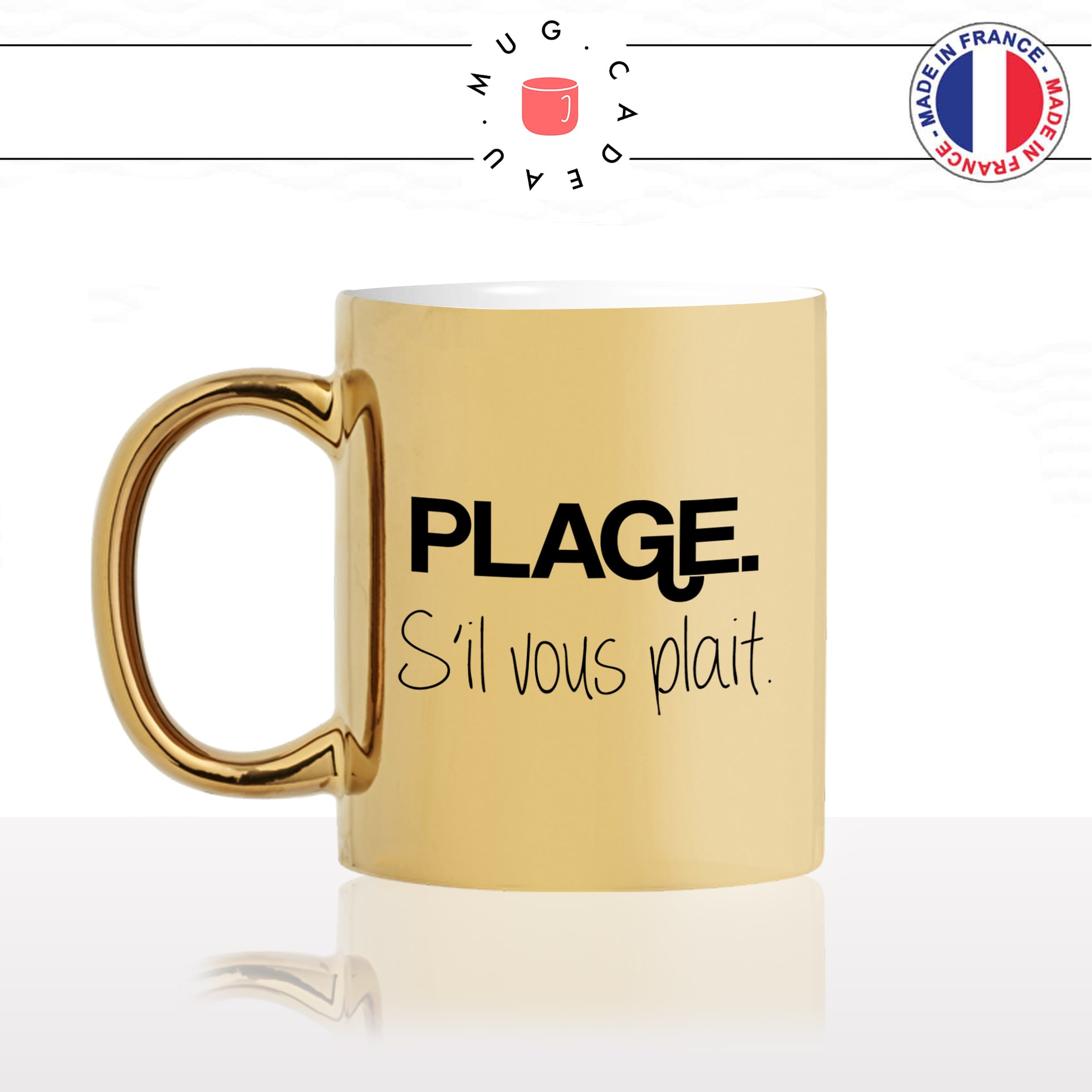 mug-tasse-doré-or-gold-plage-mer-beach-soleil-bronzer-vacances-voyage-travail-collegue-cool-humour-fun-idée-cadeau-personnalisé-café-thé-min