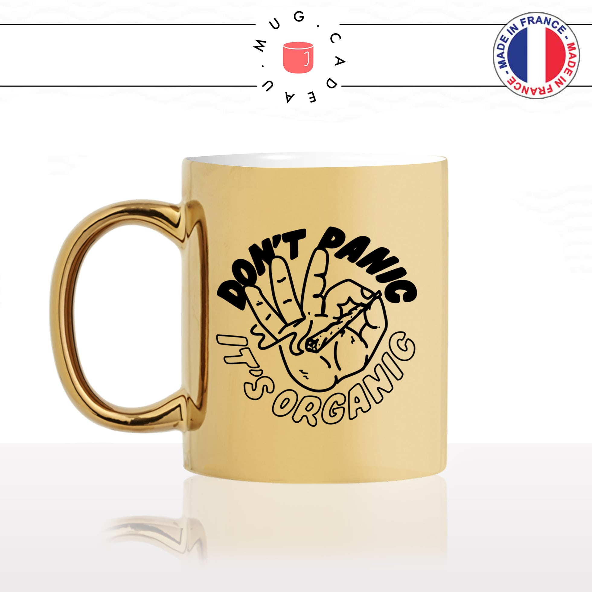 Don't Panic It's Organic Nashville Coffee Mug