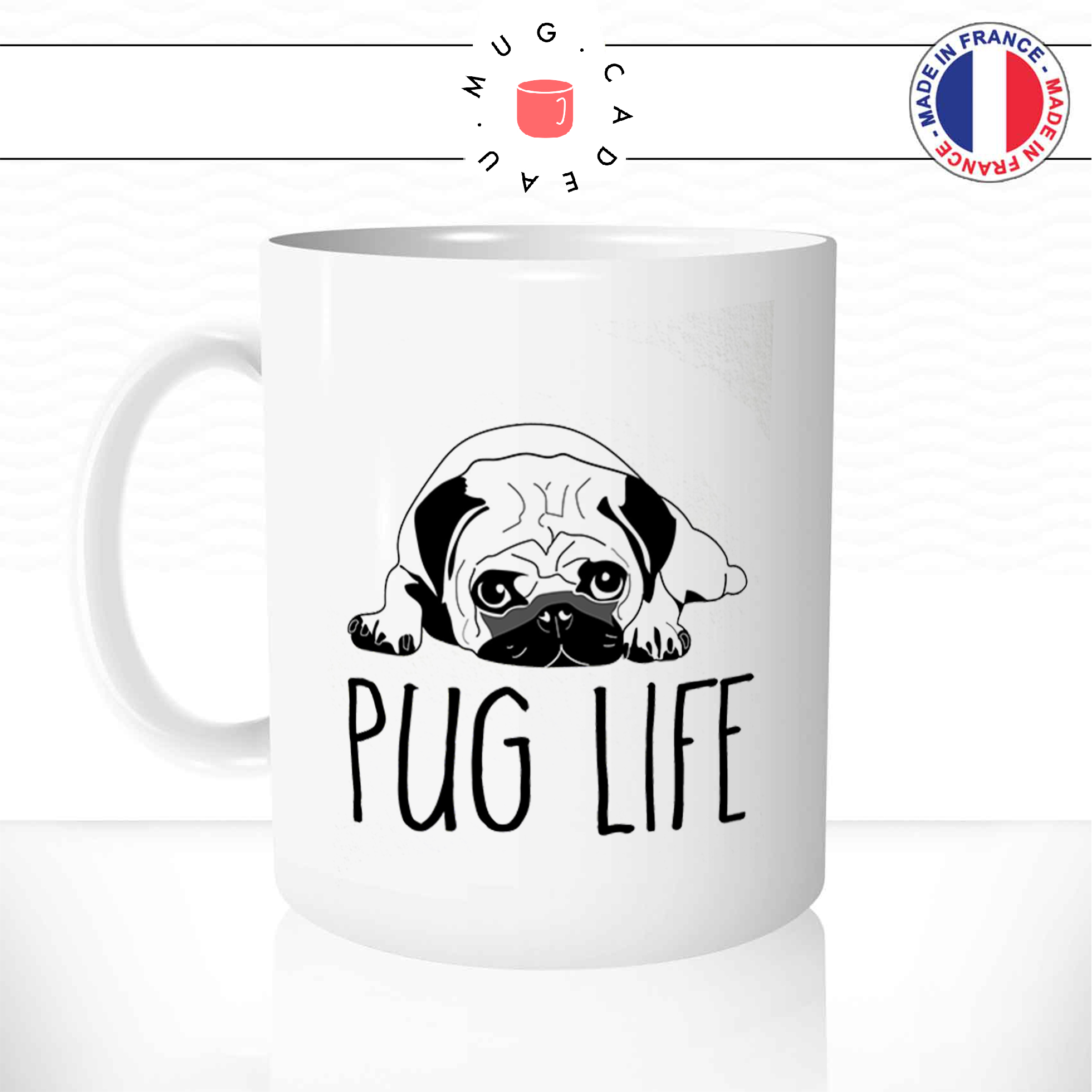 Mug Chien Pug Life