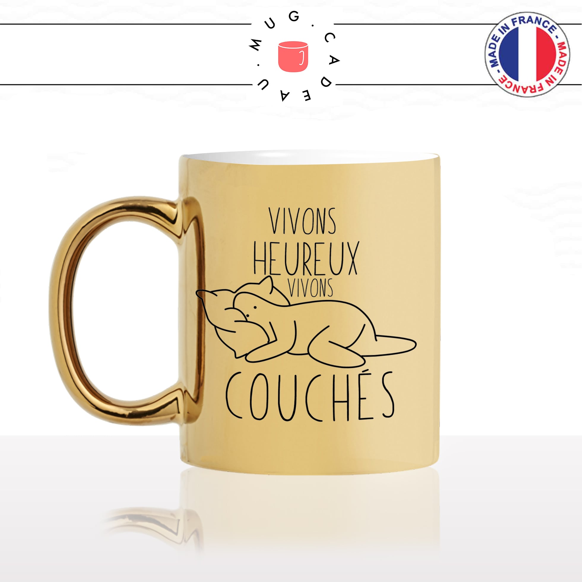 mug-tasse-doré-or-gold-vivons-heureux-vivons-couchés-matin-reveil-week-end-cool-original-humour-fun-idée-cadeau-personnalisé-café-thé-min