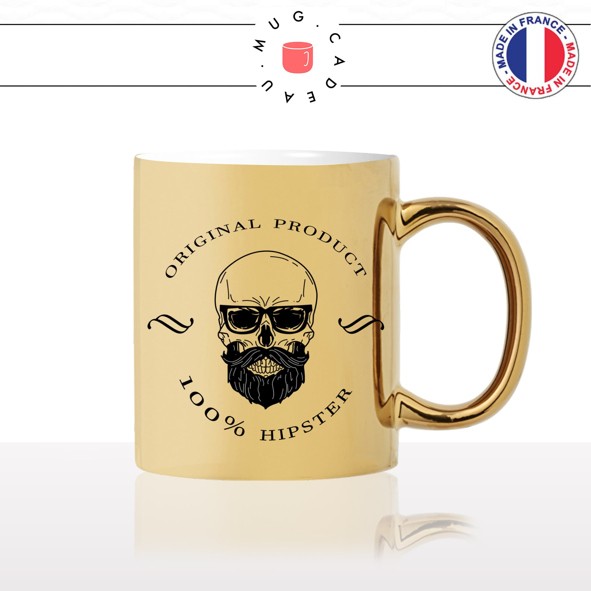 Tasse en céramique tête de mort personnalisée, tasse créative