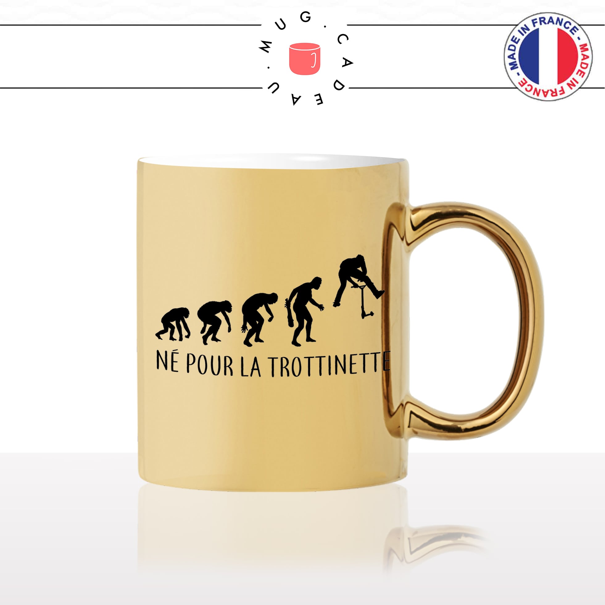 mug-tasse-or-doré-gold-né-pour-la-trottinette-sport-ado-homme-figure-compet-evolution-humaine-cool-idée-cadeau-fun-café-thé-personnalisé2-min