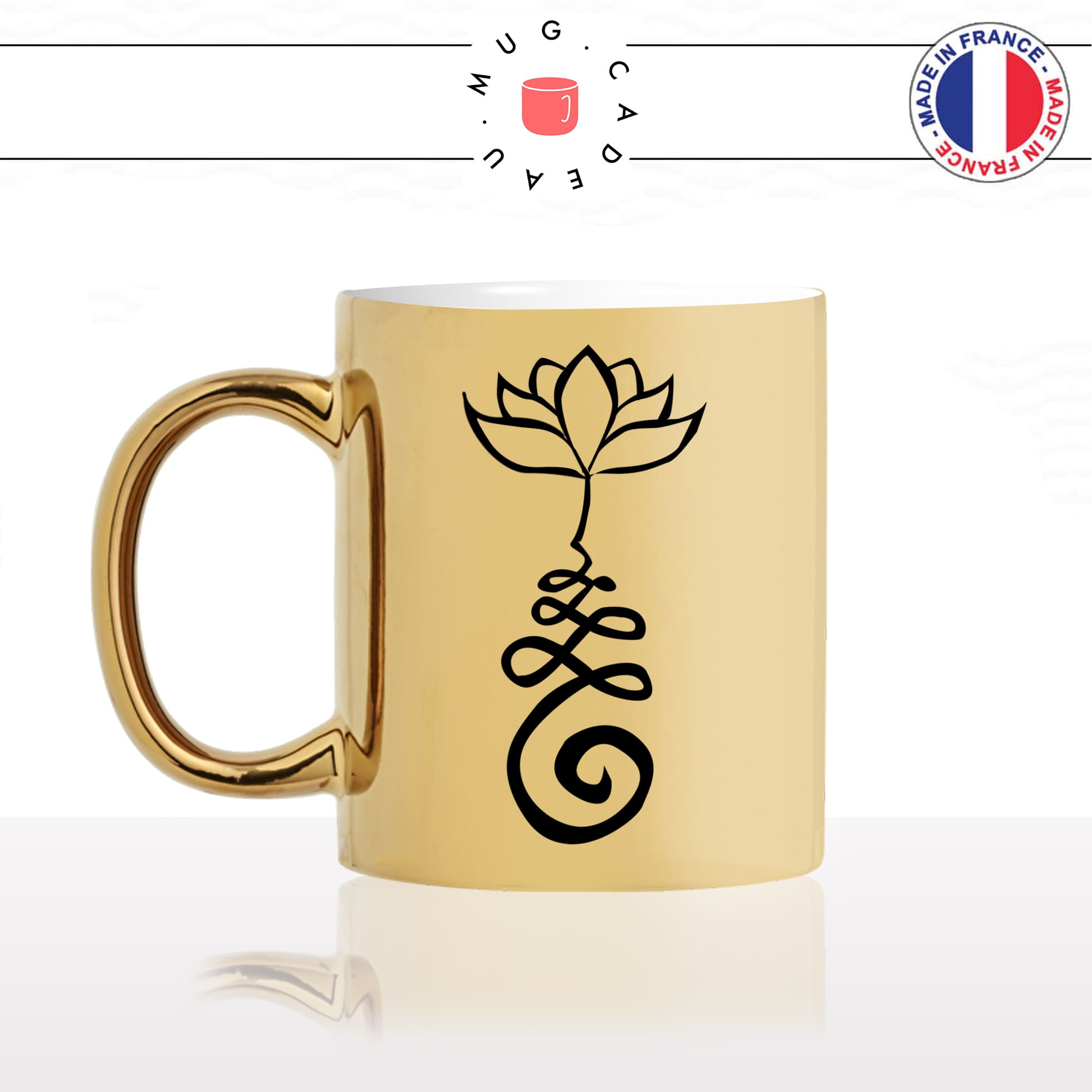 mug-tasse-doré-or-gold-fleur-meditation-bouddha-buddha-bouddiste-original-yoga-fun-idée-cadeau-personnalisé-café-thé