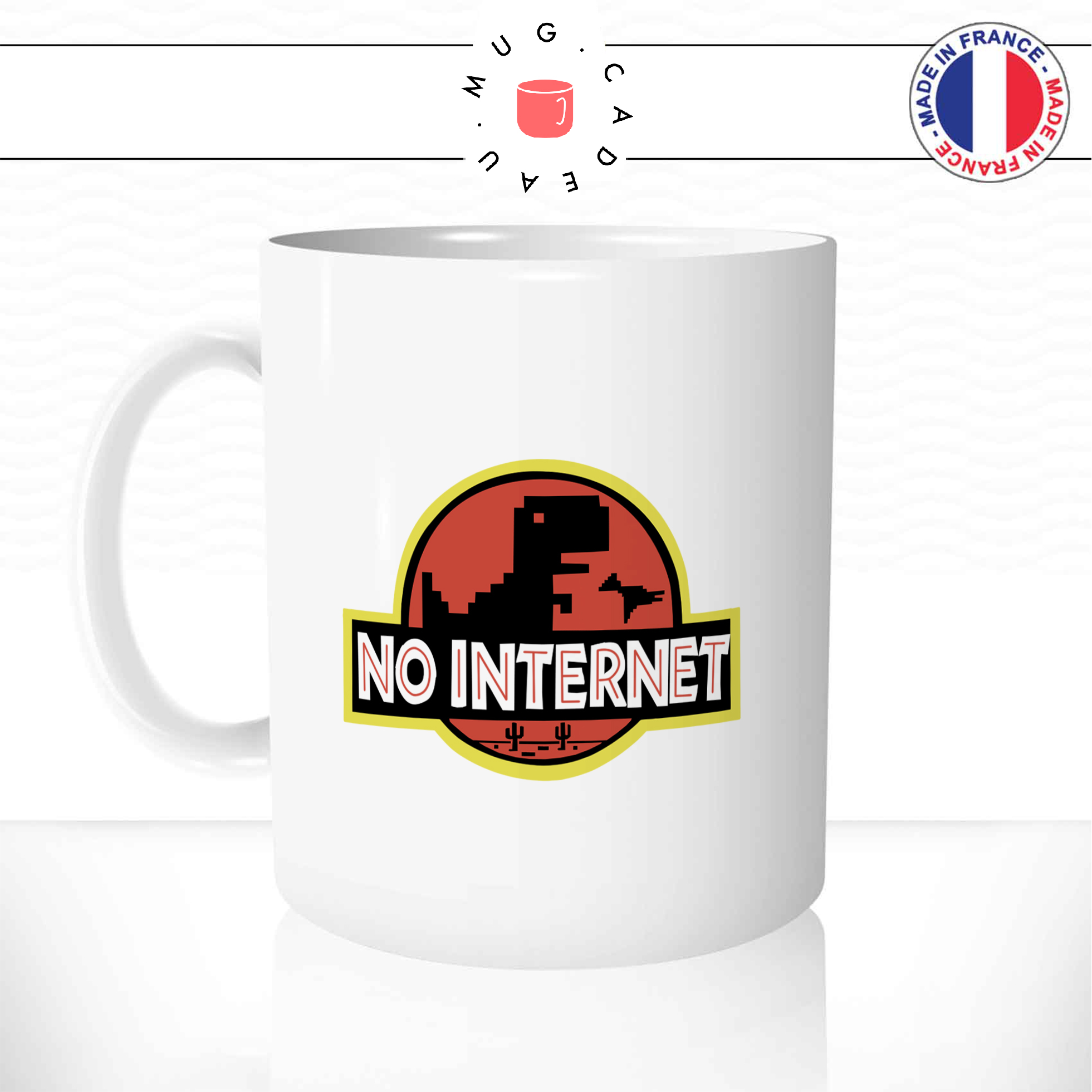Mug Dinosaure No Internet Parodie