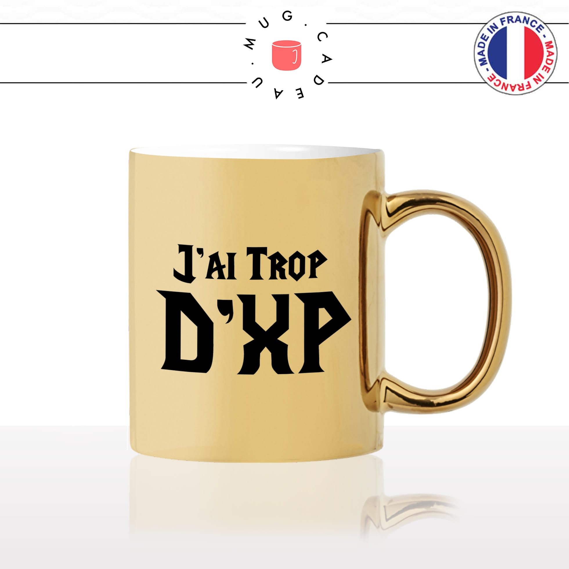 mug-tasse-gold-or-doré-jeux-video-gaming-jai-trop-dxp-experience-wow-gamer-humour-café-thé-idée-cadeau-fun-personnalisé-chocolat2-min