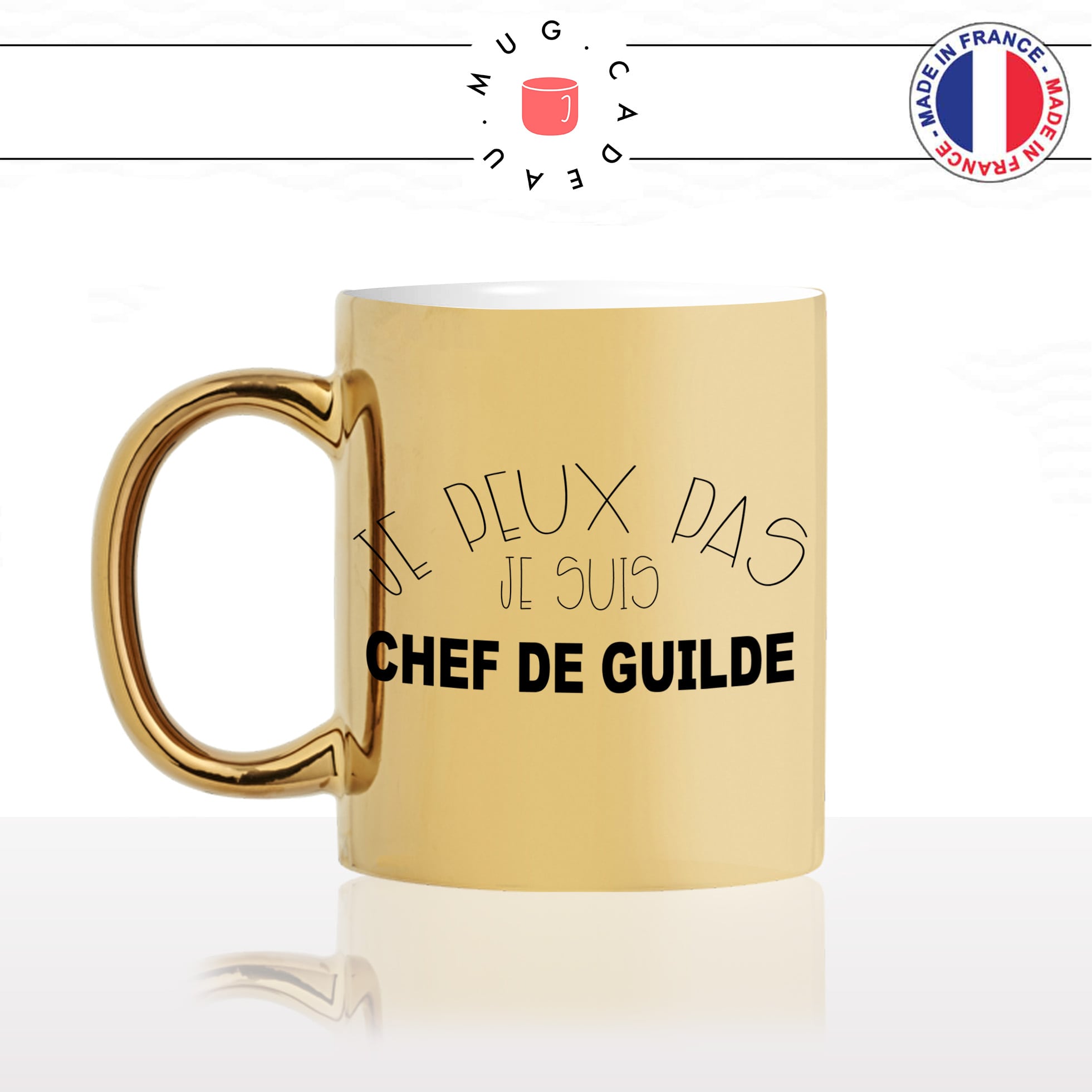 Mug Chef De Guilde - Jeux Vidéos - Mug-Cadeau