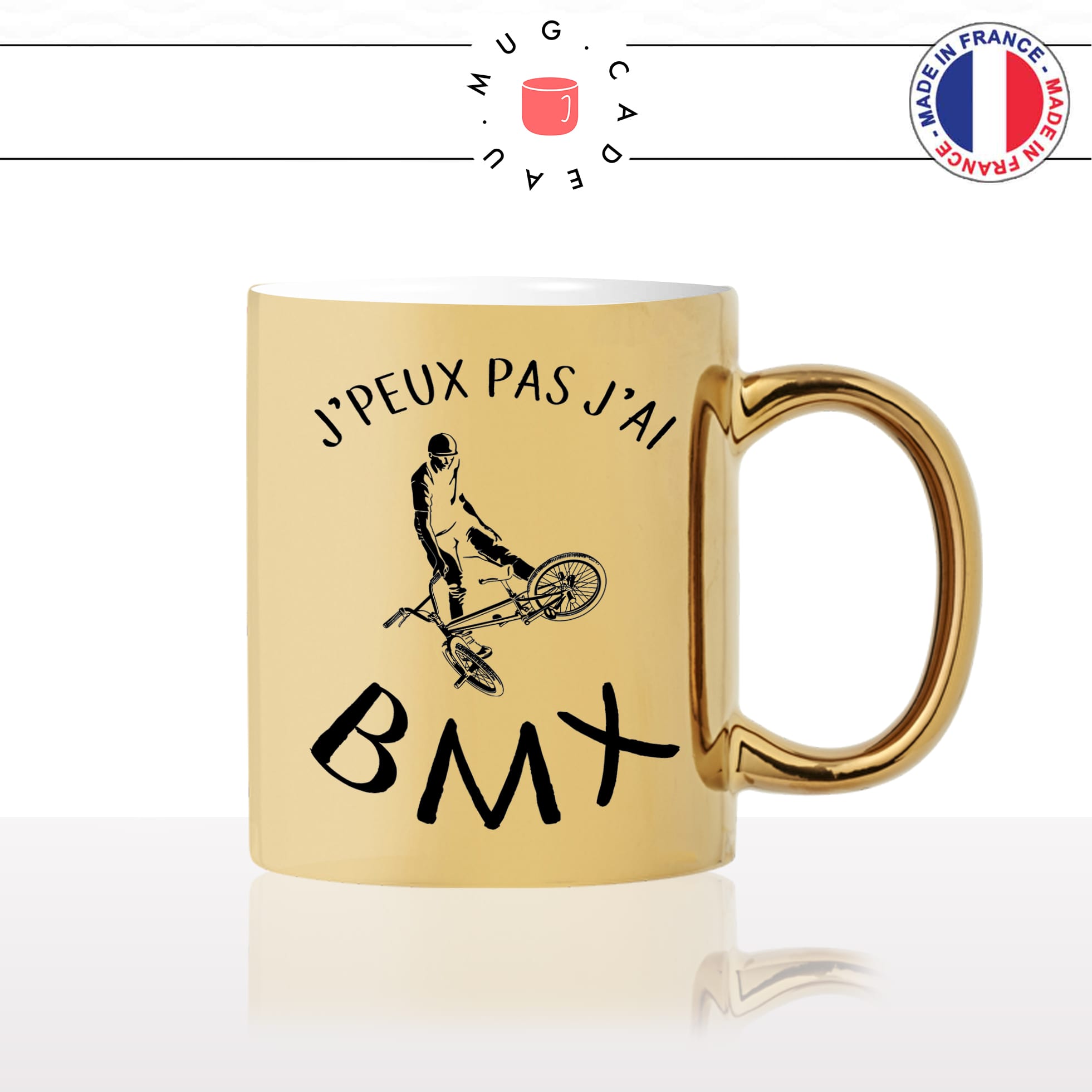 mug-tasse-doré-or-gold-jpeux-pas-jai-bmx-velo-course-freestyle-terrain-homme-sport-fizz-festival-humour-fun-idée-cadeau-personnalisé-café-thé2-min