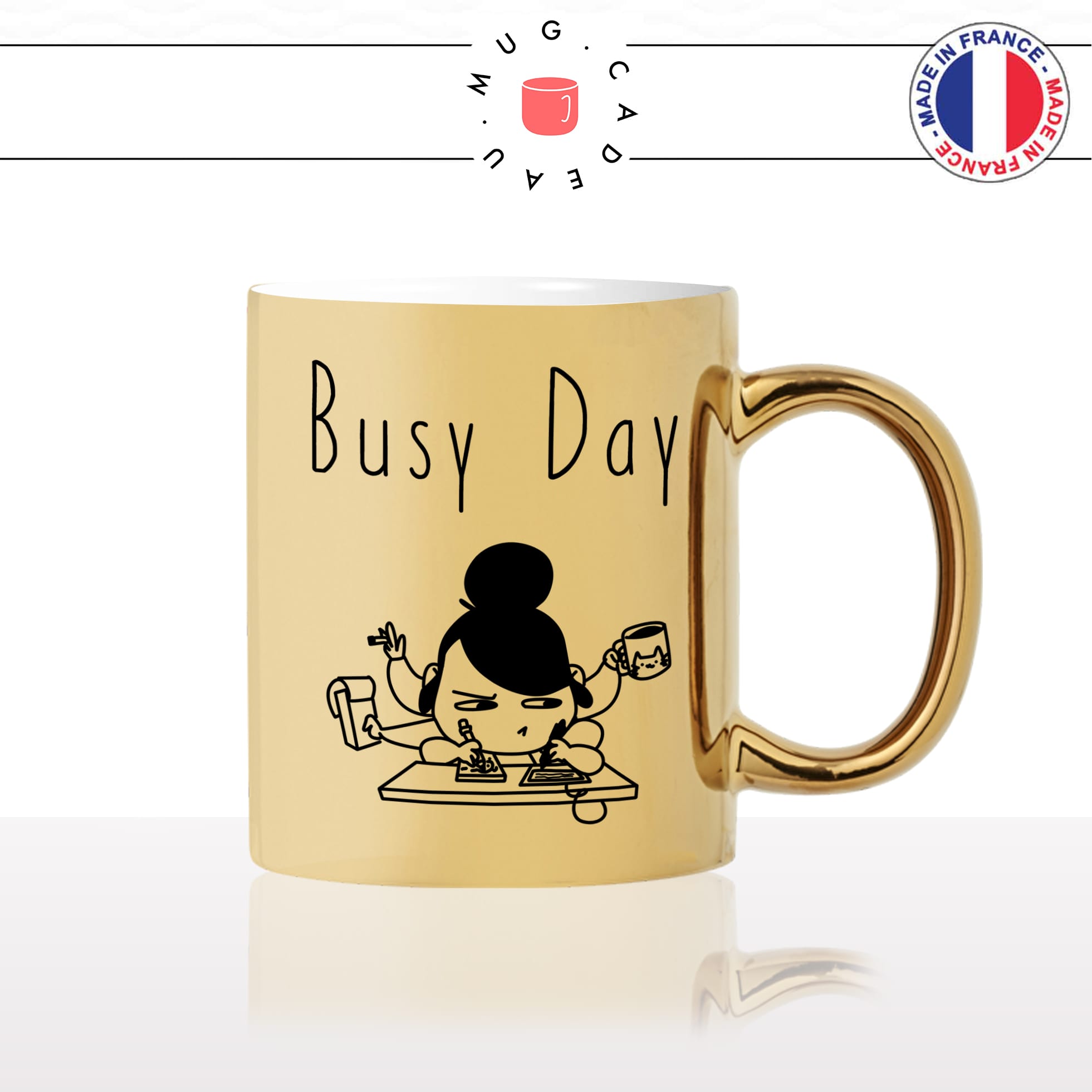 mug-tasse-or-gold-doré-busy-day-secretaire-secretaria-femme-travail-boulot-offrir-cabinet-métier-personnalisé-fun-idée-cadeau-café-thé2-min