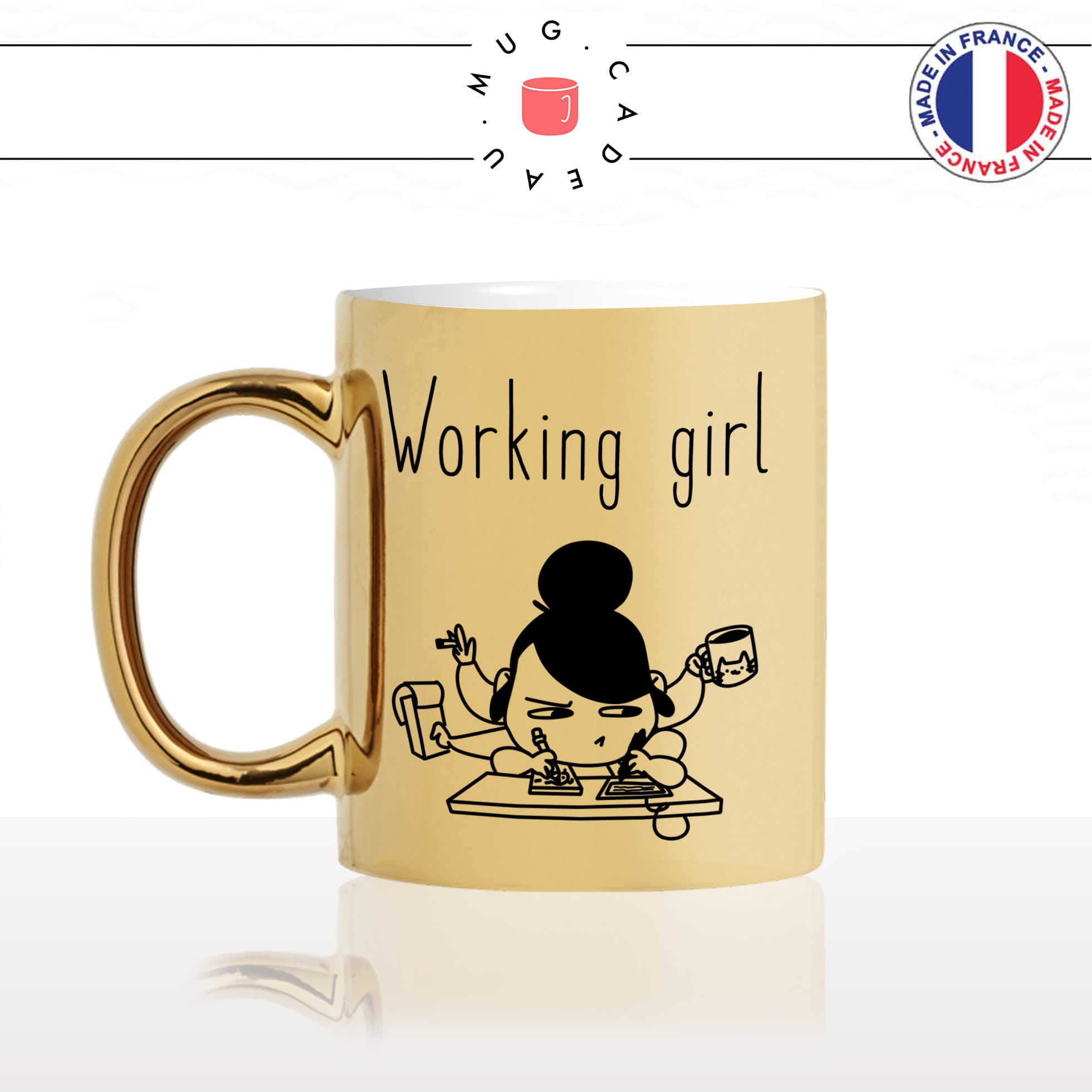 mug-tasse-gold-doré-or-working-girl-fille-travailleuse-patronne-travail-collegue-humour-femme-idée-cadeau-fun-originale-personnalisé-café-thé-min