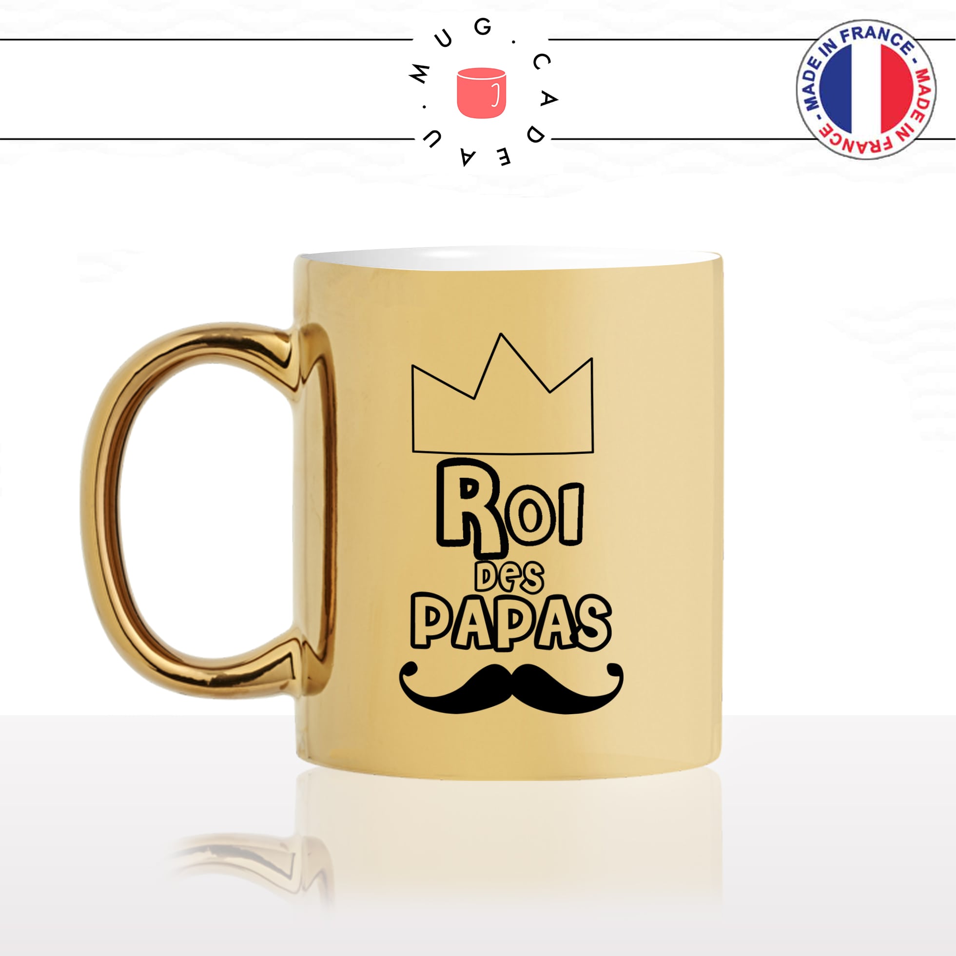 mug-tasse-gold-or-doré-père-roi-des-papa-papou-anniversaire-naissance-homme-fete-des-peres-fun-original-idée-cadeau-personnalisé-café-thé-min