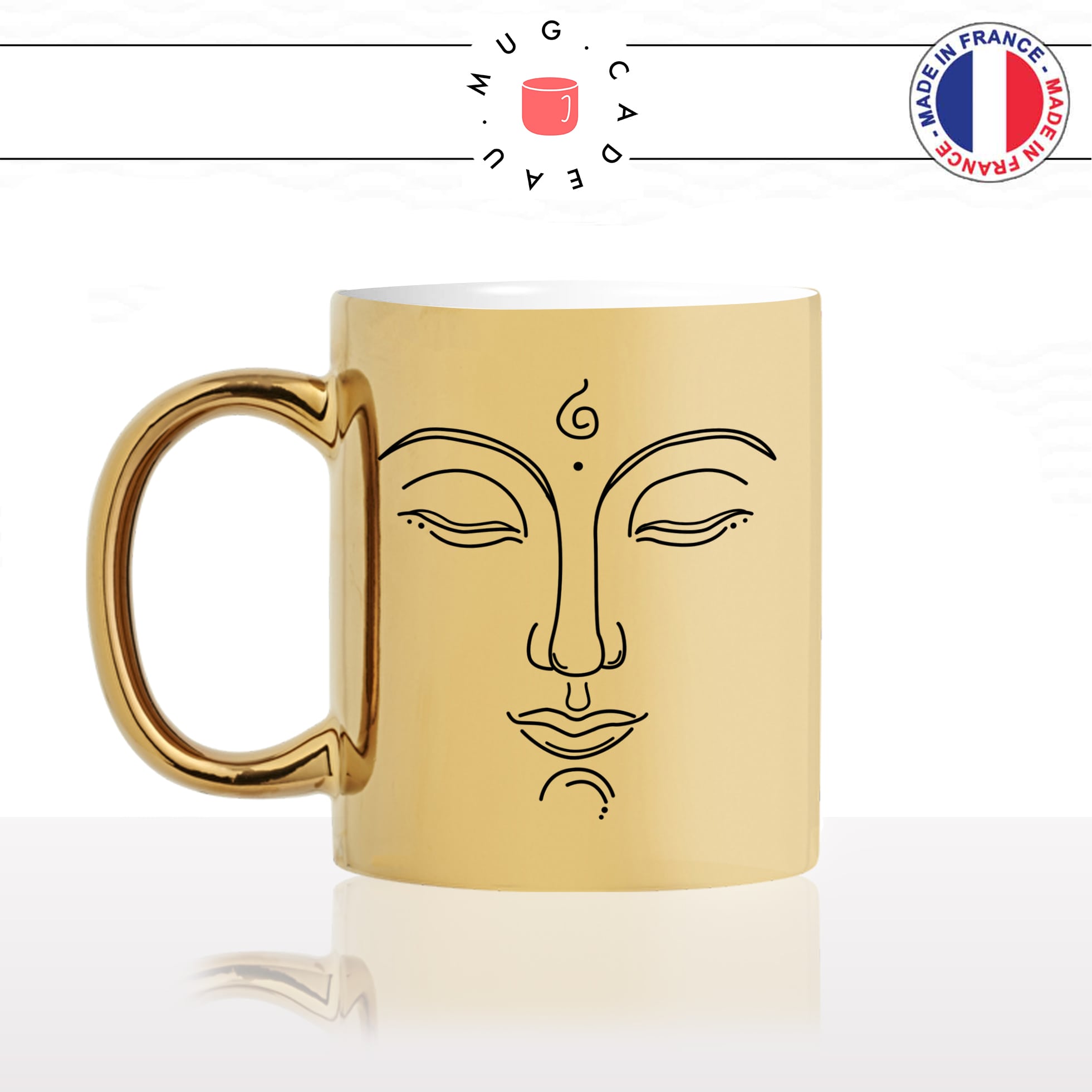 mug-tasse-gold-or-doré-symbol-bouddhiste-visage-bouddha-meditation-yoga-original-dessin-religion-fun-idée-cadeau-personnalisé-café-thé-min