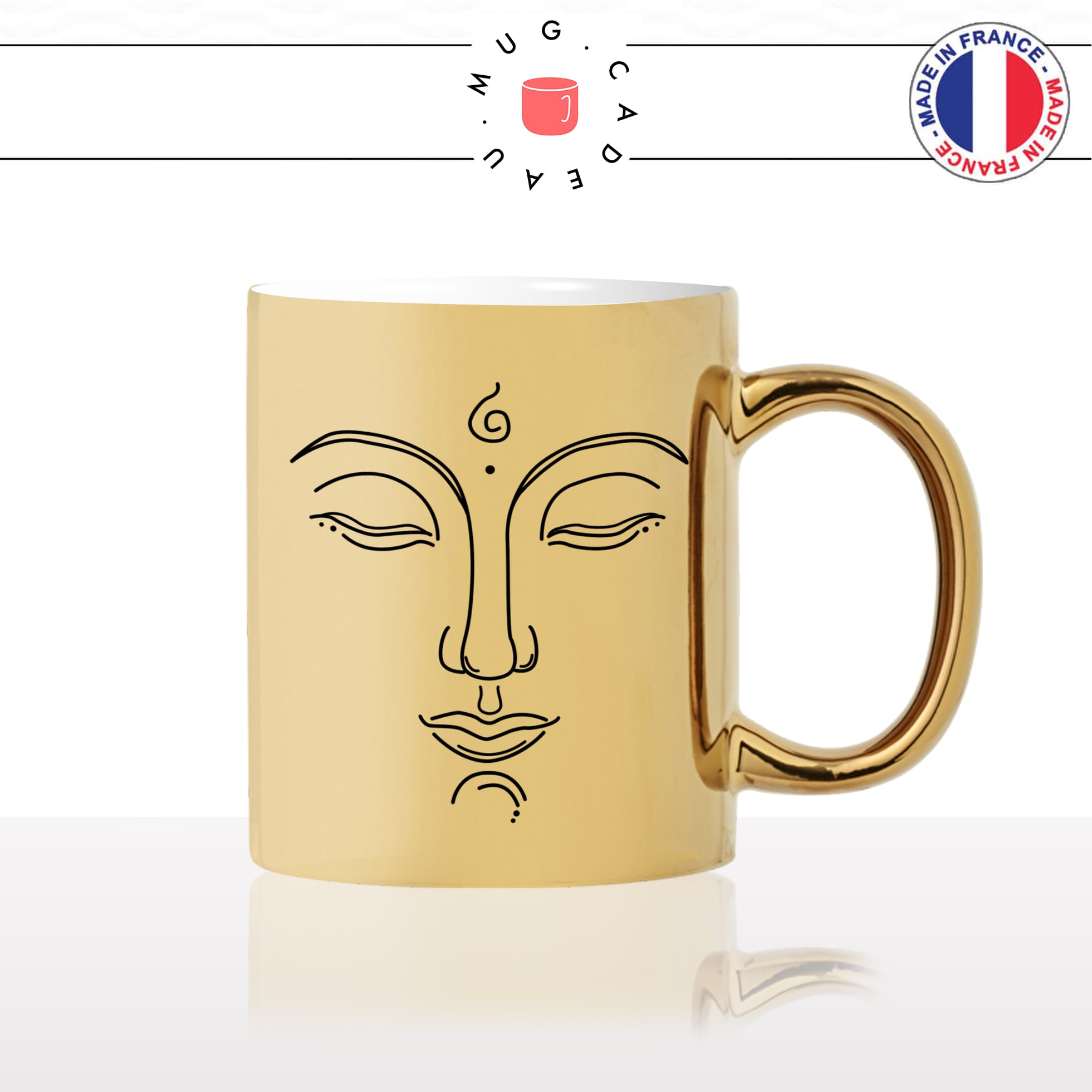 mug-tasse-gold-or-doré-symbol-bouddhiste-visage-bouddha-meditation-yoga-original-dessin-religion-fun-idée-cadeau-personnalisé-café-thé2-min