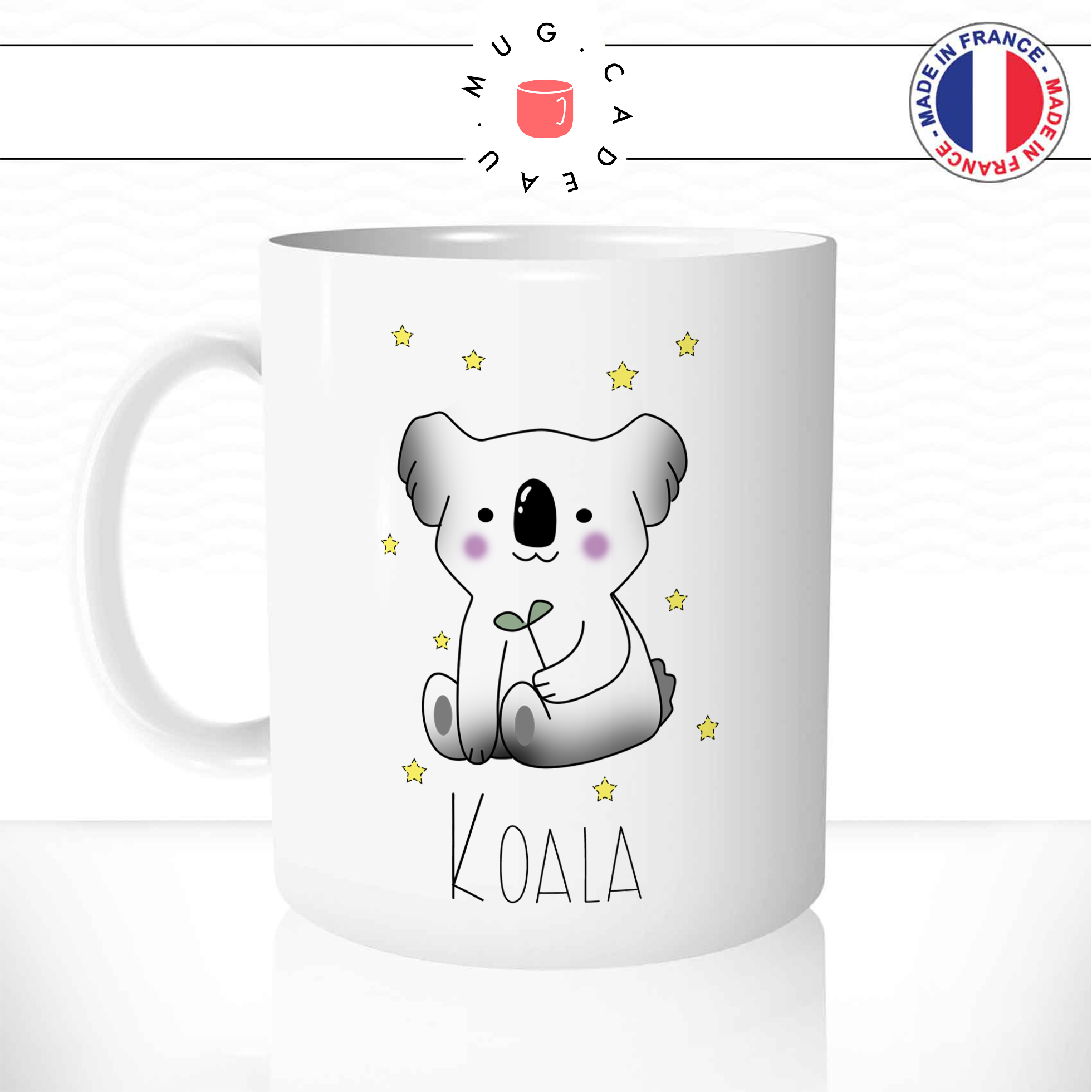 mug-tasse-ref6-koala-blanc-gris-mignon-etoiles-ecriture-cafe-the-mugs-tasses-personnalise-anse-gauche