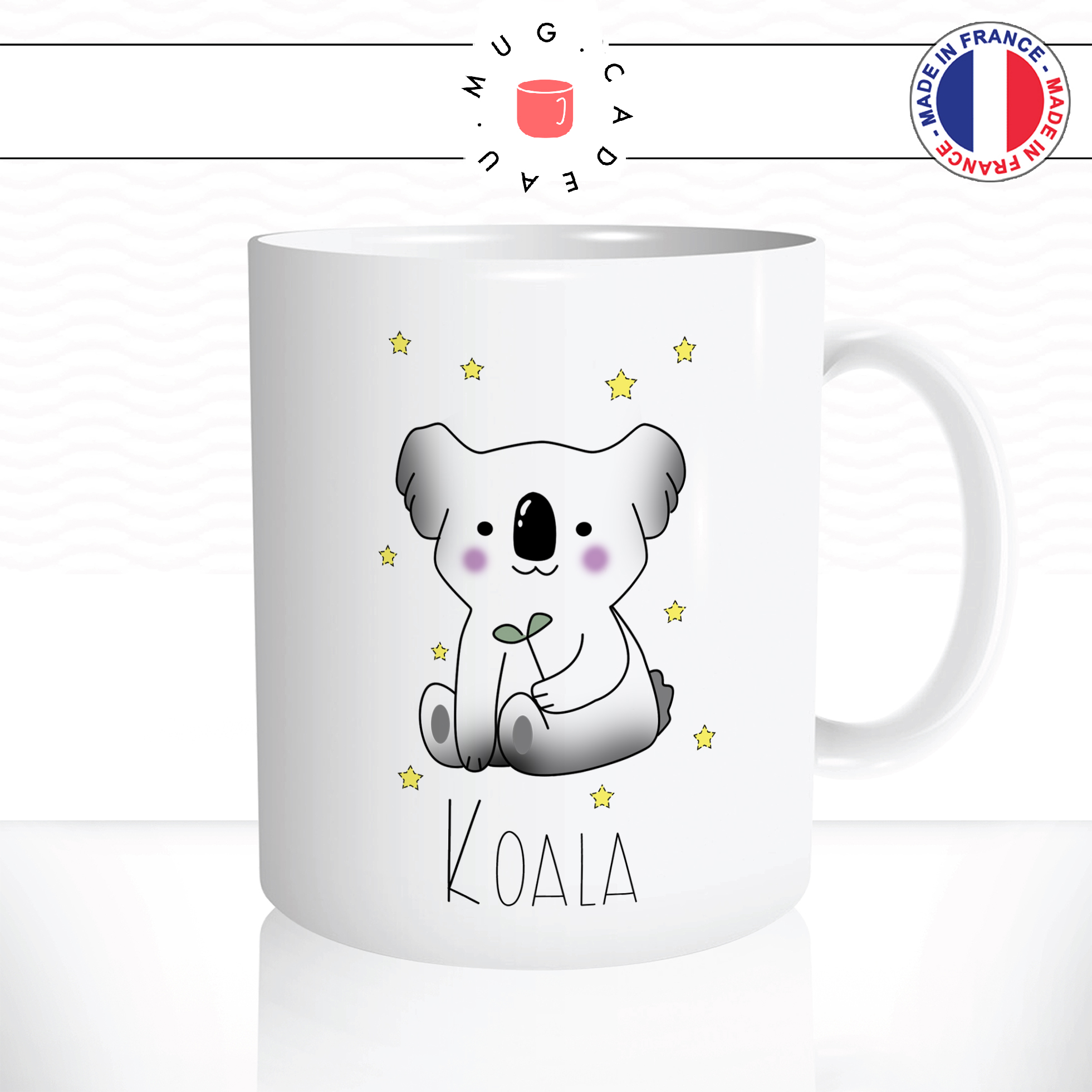 mug-tasse-ref6-koala-blanc-gris-mignon-etoiles-ecriture-cafe-the-mugs-tasses-personnalise-anse-droite
