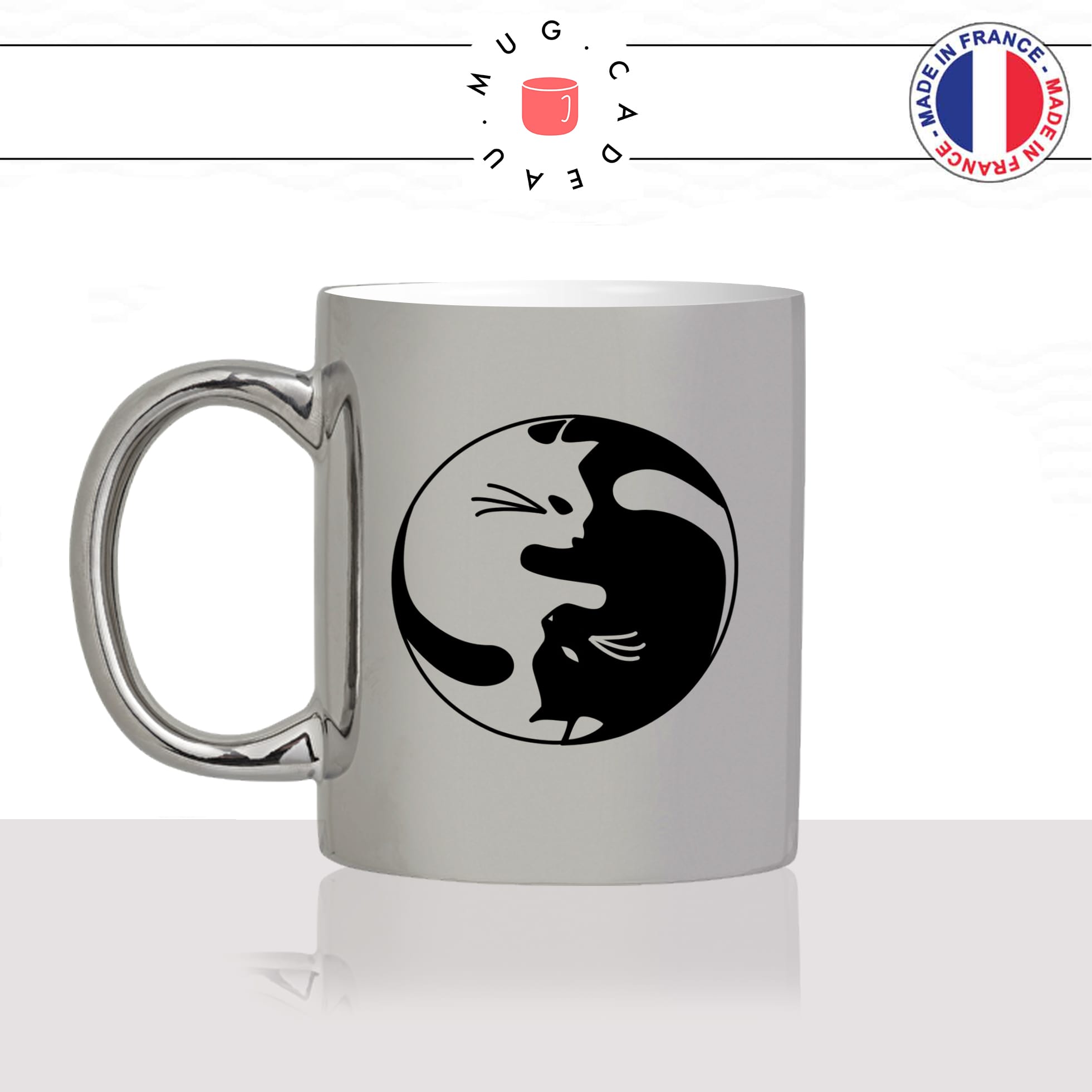 mug-tasse-argenté-silver-chats-yin-yang-bouddha-japon-chine-mignon-animal-chaton-noir-fun-café-thé-idée-cadeau-original-personnalisé-min